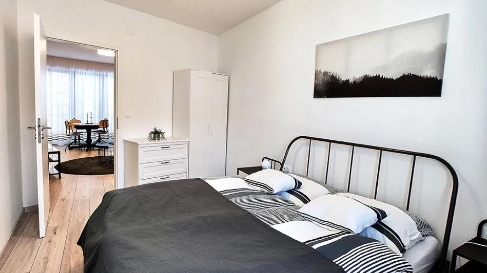 Bed in Piacsek Apartmanház