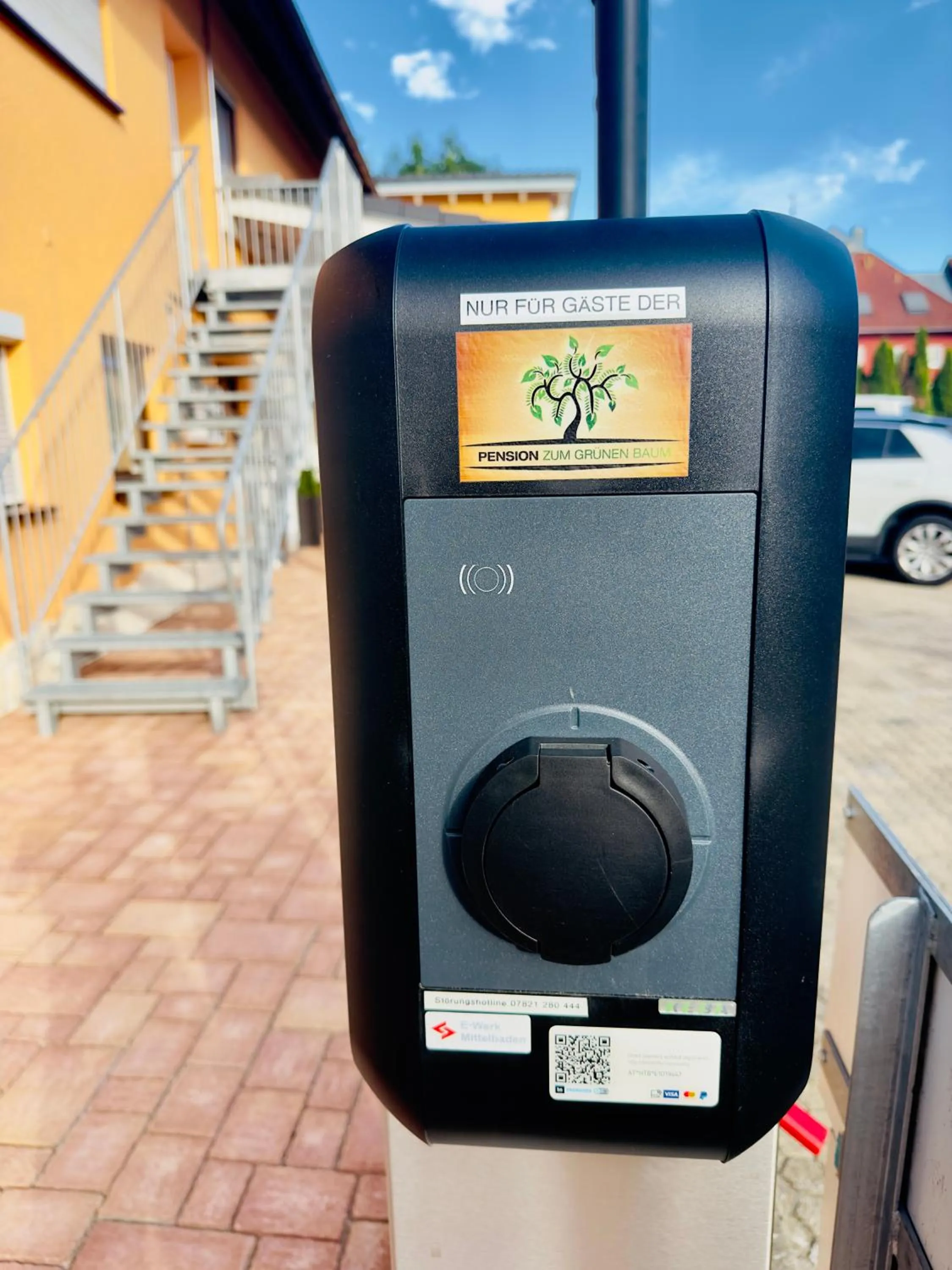 Property building in Europa Pension zum Grünen Baum