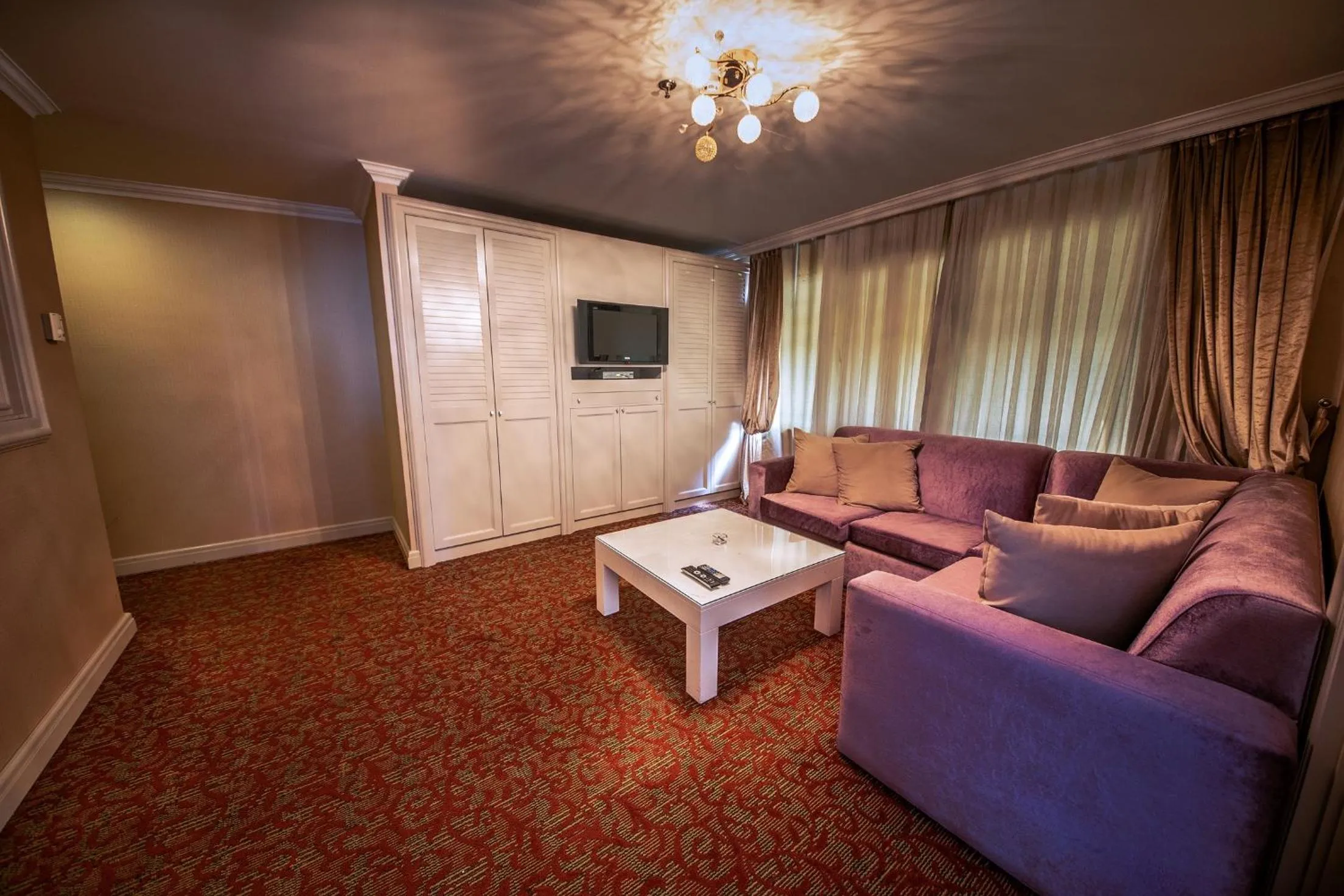 Living room in Dream Hill Business Deluxe Hotel Asia