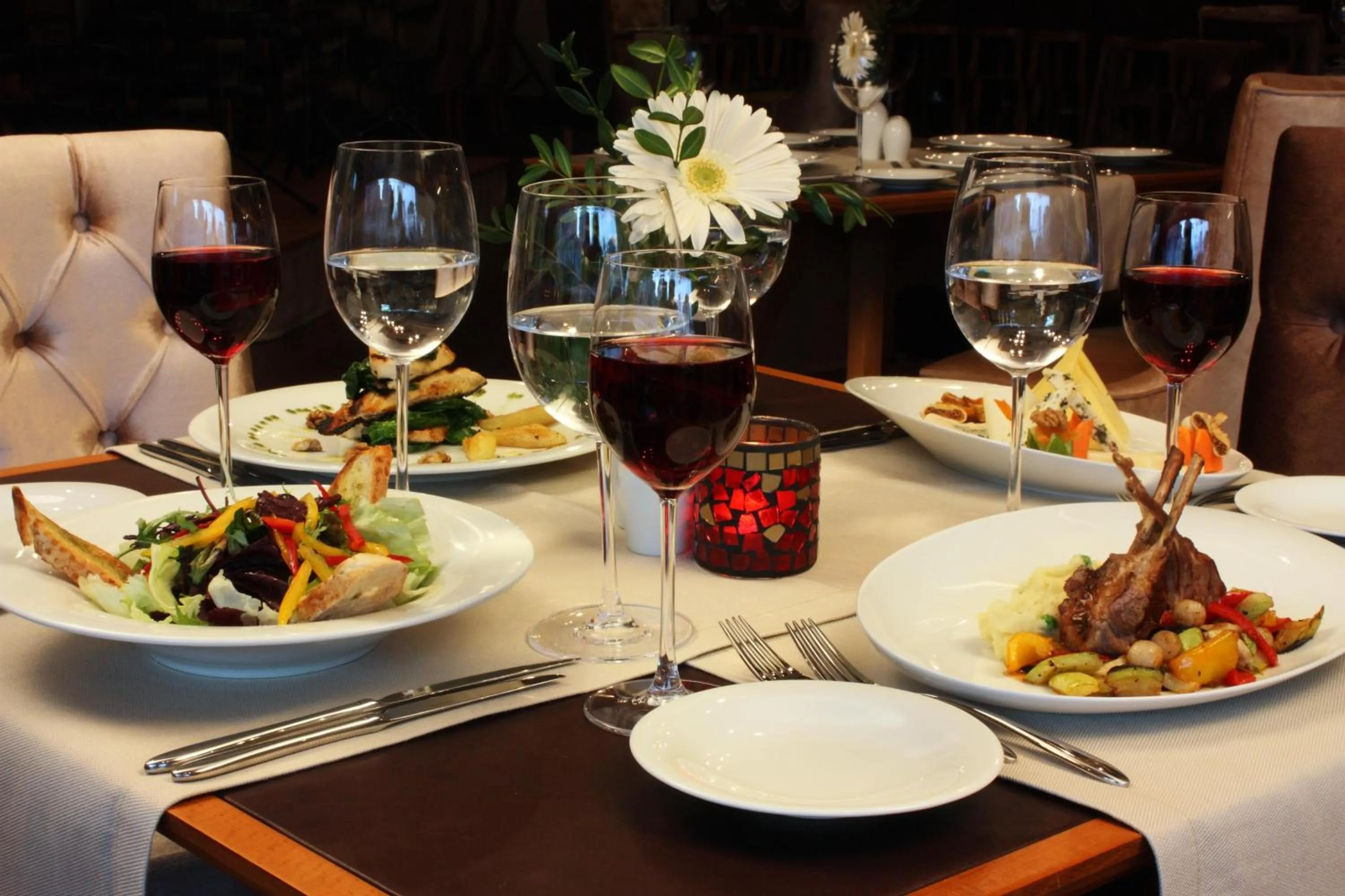 Food close-up in Dream Hill Business Deluxe Hotel Asia