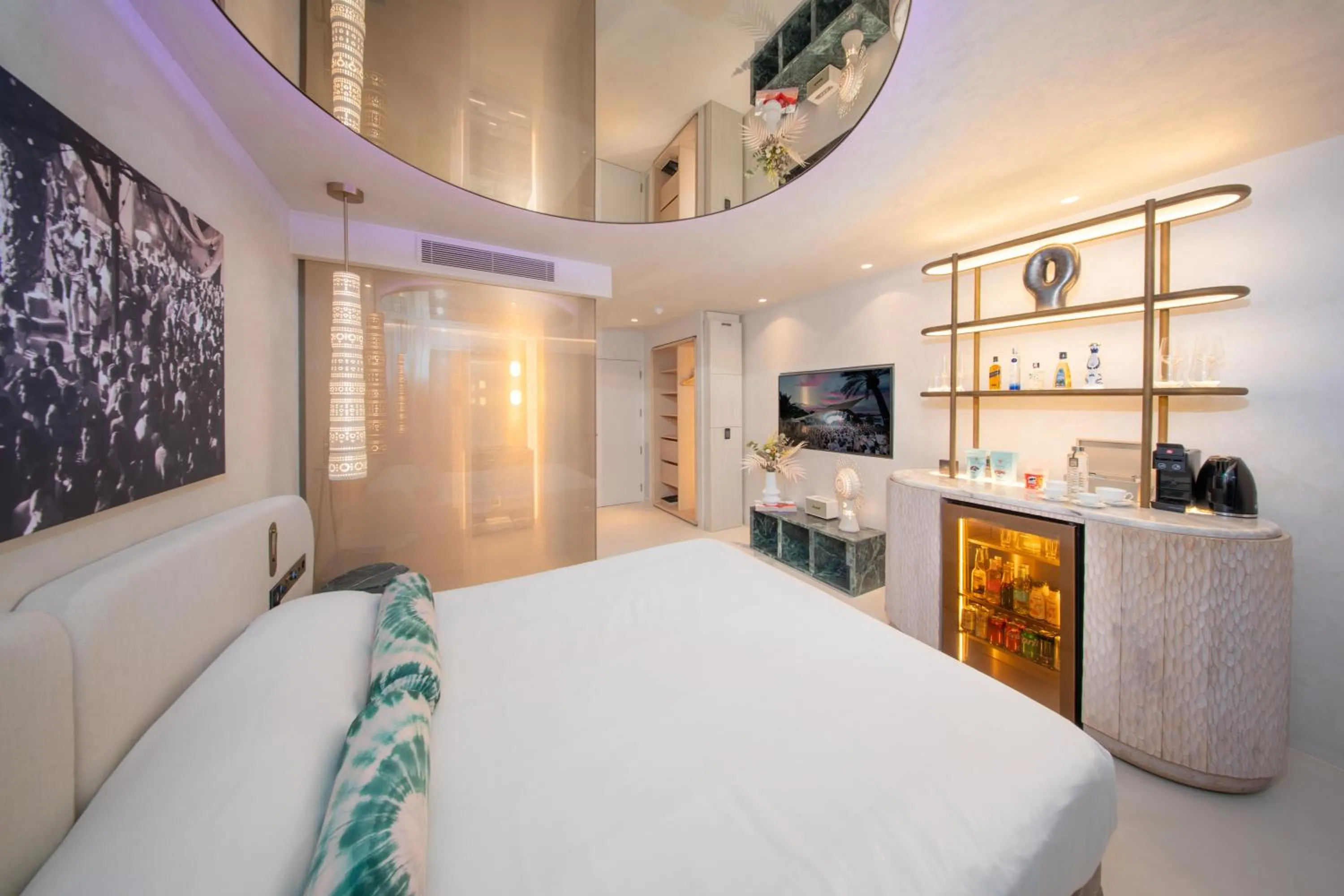 Bedroom, Bed in Destino Five Ibiza - 5-Star Grand Luxe Resort