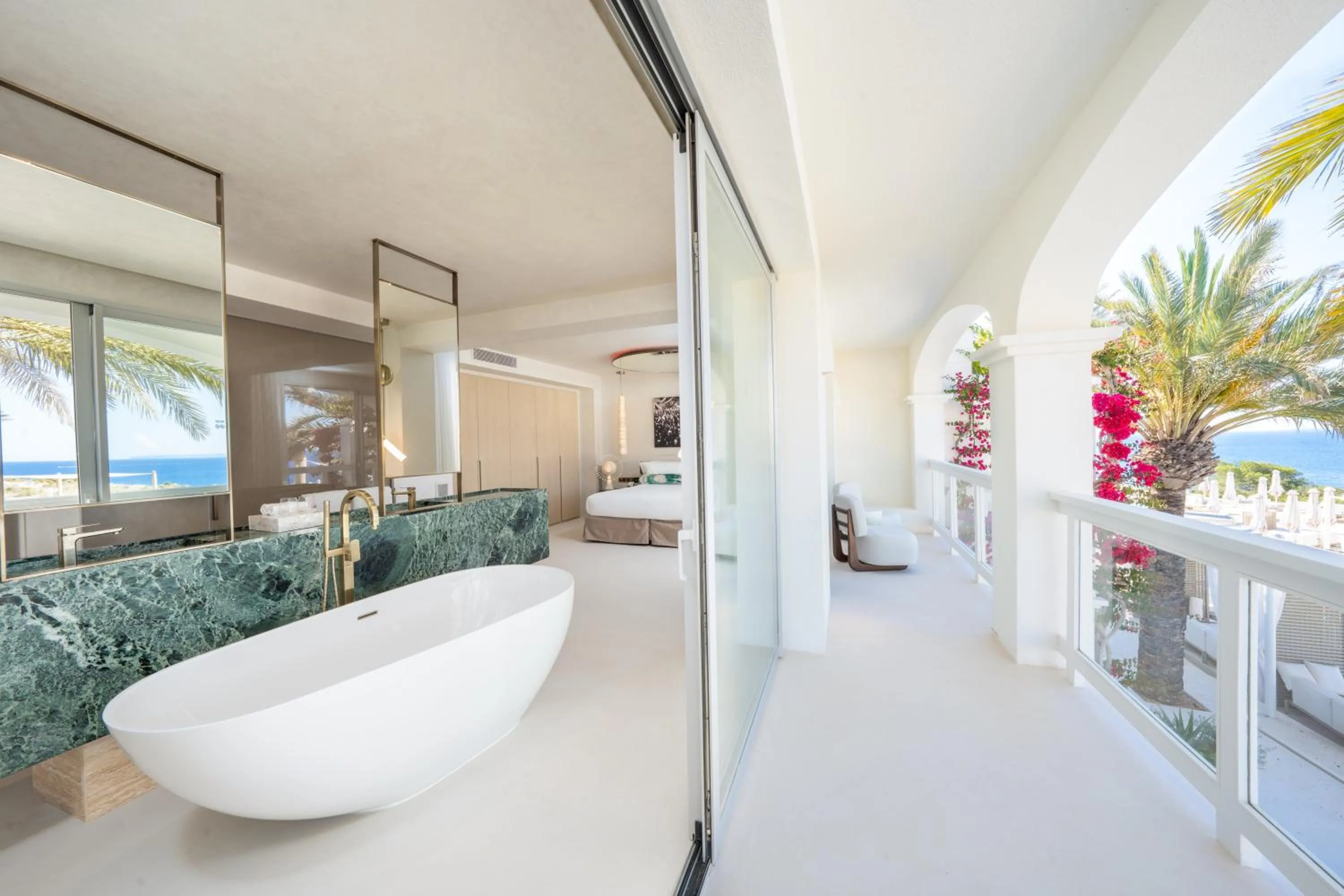 Balcony/Terrace in Destino Five Ibiza - 5-Star Grand Luxe Resort