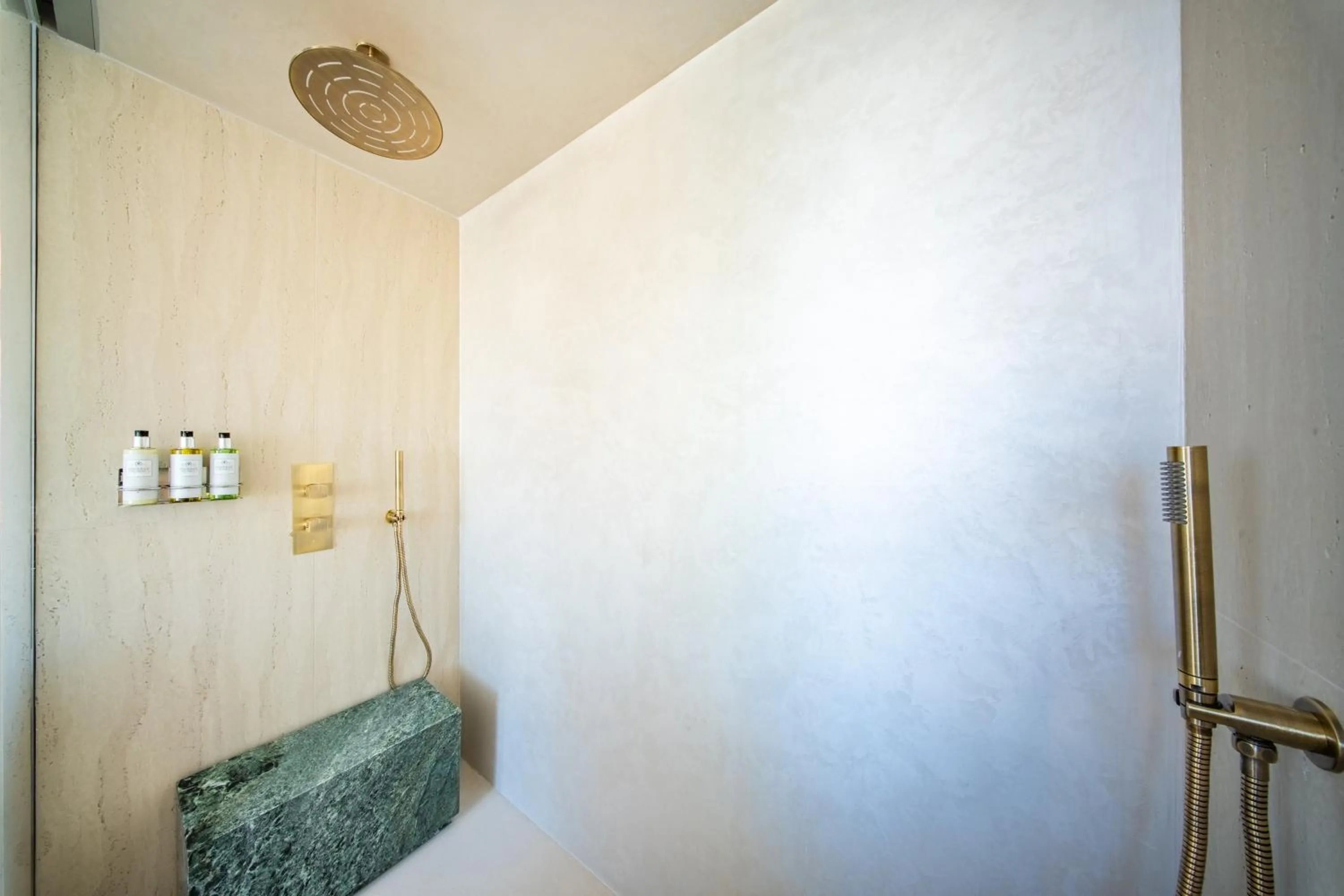 Shower in Destino Five Ibiza - 5-Star Grand Luxe Resort