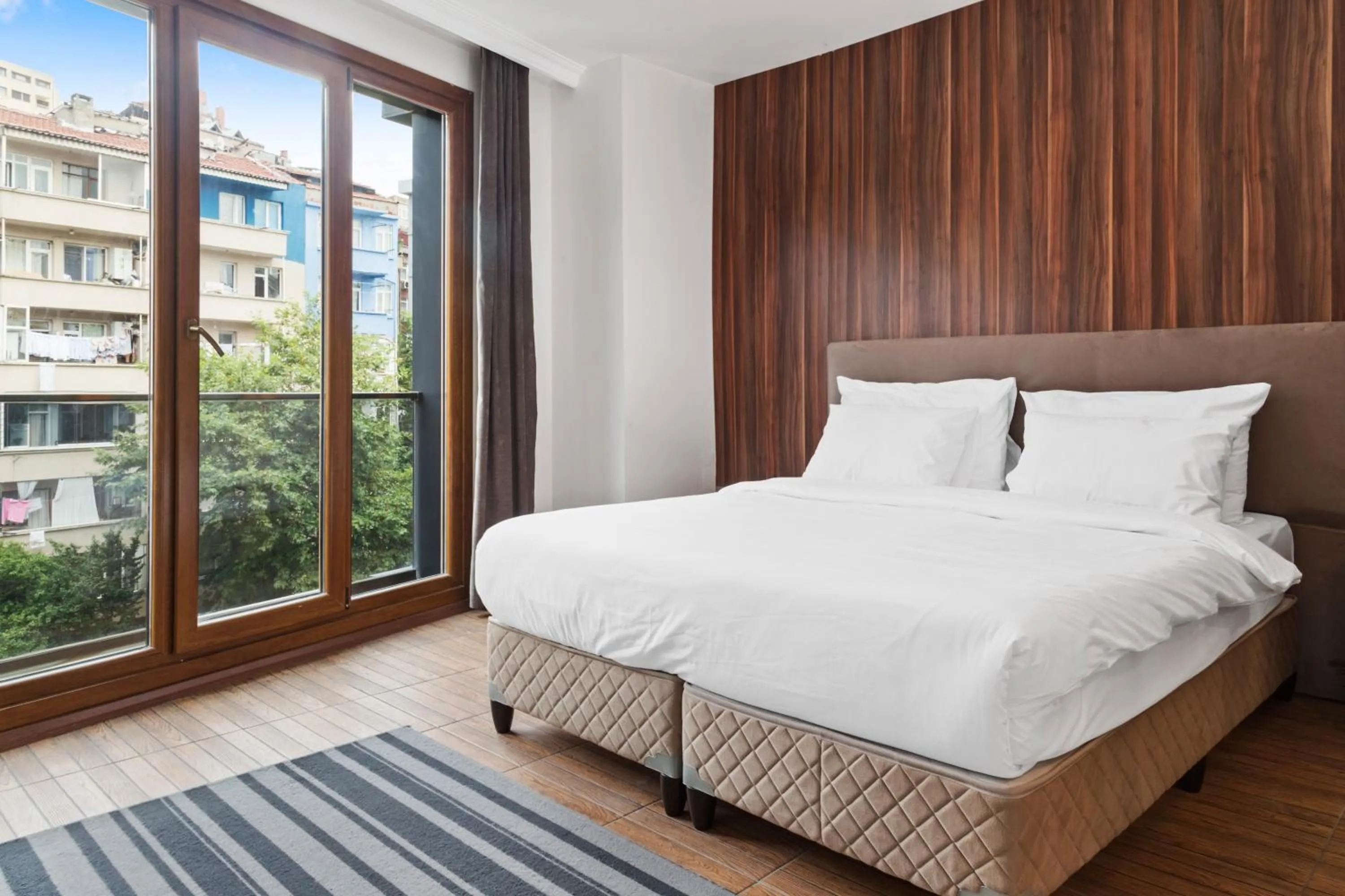 Bed in Modern Suites