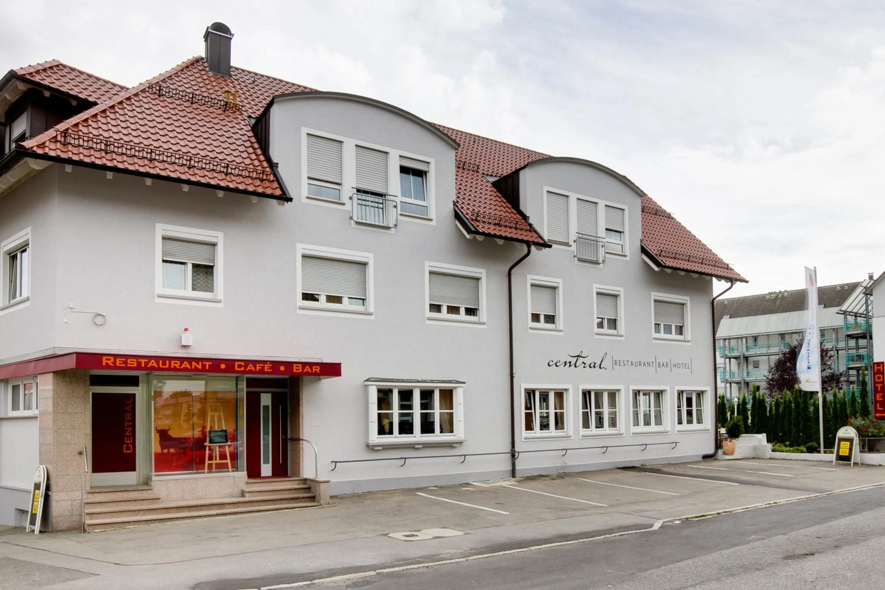 Property building in Central Hotel Friedrichshafen