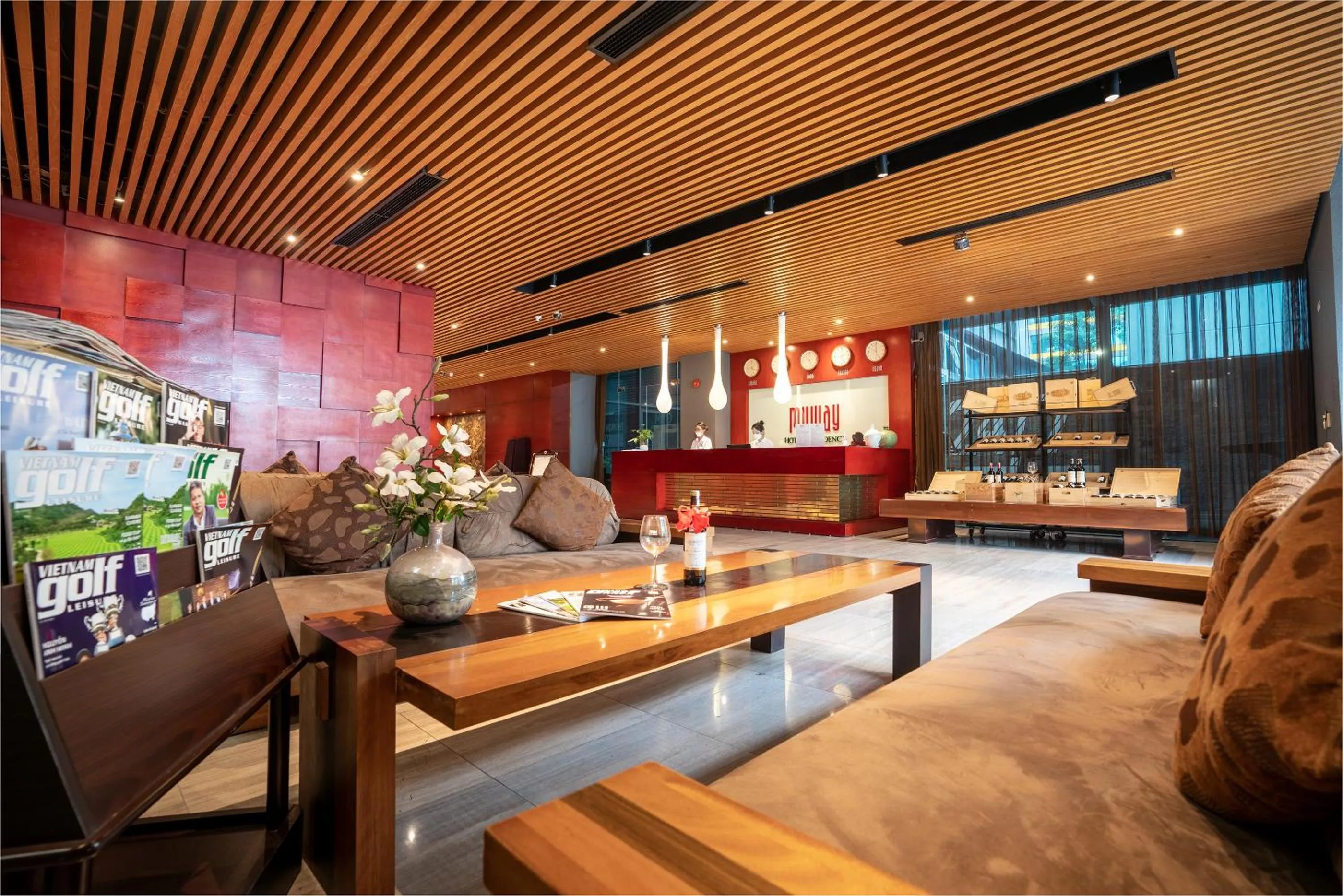 Lobby or reception in My Way Hotel & Residence Ha Noi