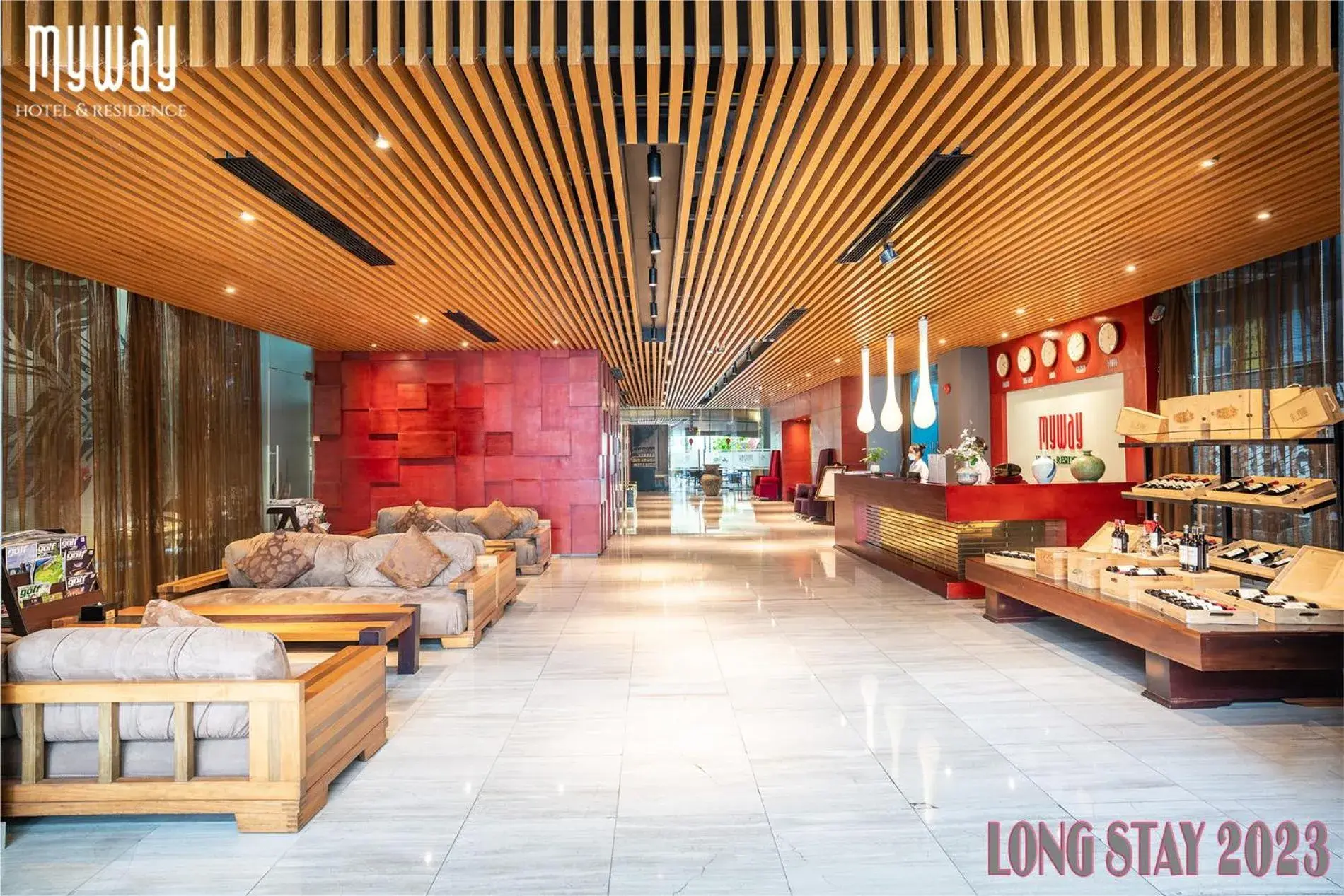 Lobby or reception in My Way Hotel & Residence Ha Noi Lobby or reception in My Way Hotel & Residence Ha Noi