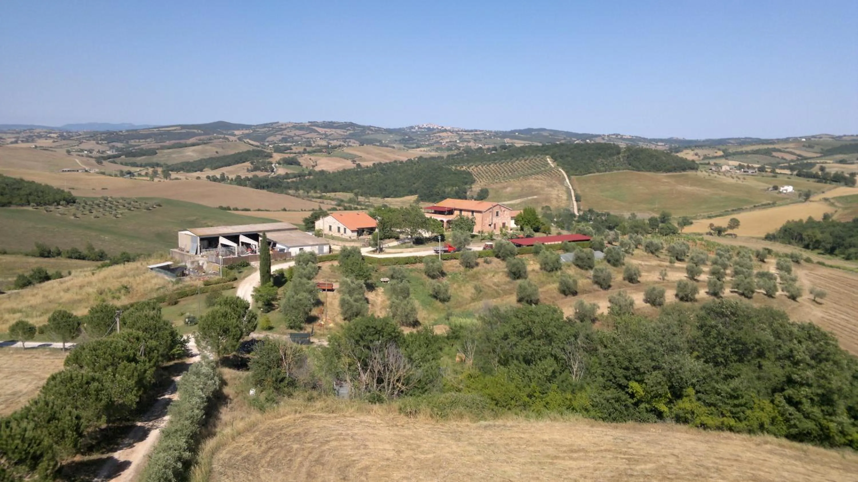 Bird's eye view in Agriturismo Marruchetone Vecchio