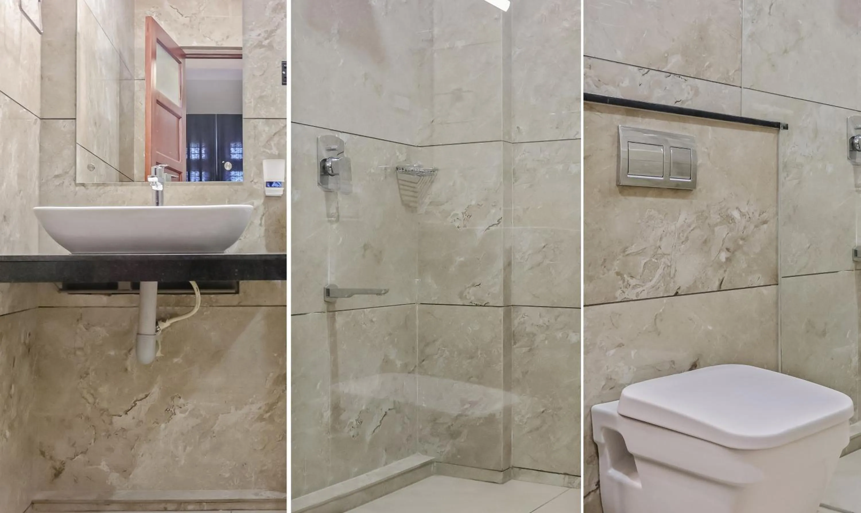 Bathroom in Treebo Casino