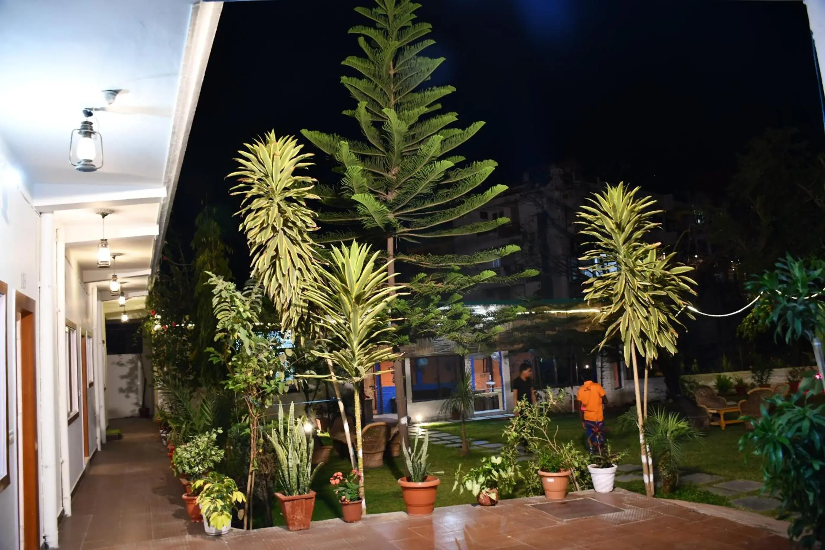 Garden view in Shivansh Inn Resort Garden view in Shivansh Inn Resort