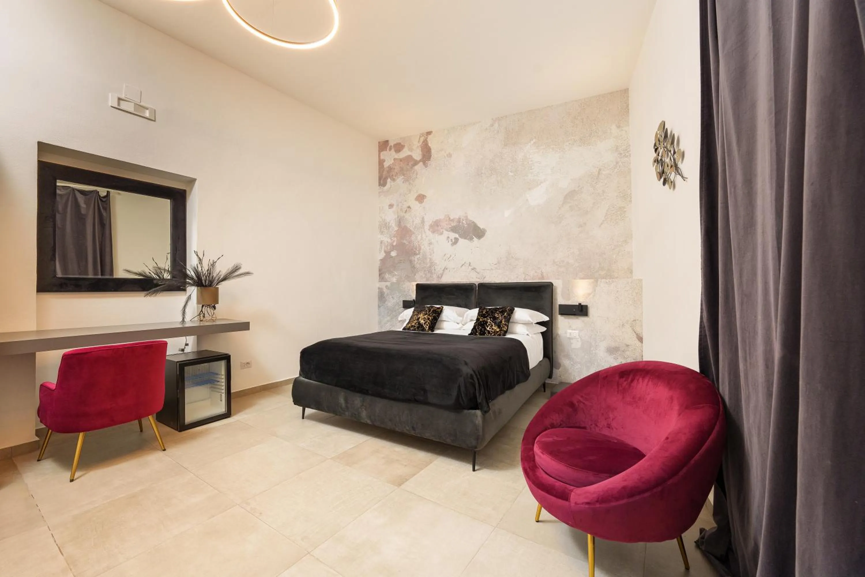 Bed in Ortigia Boutique Palace