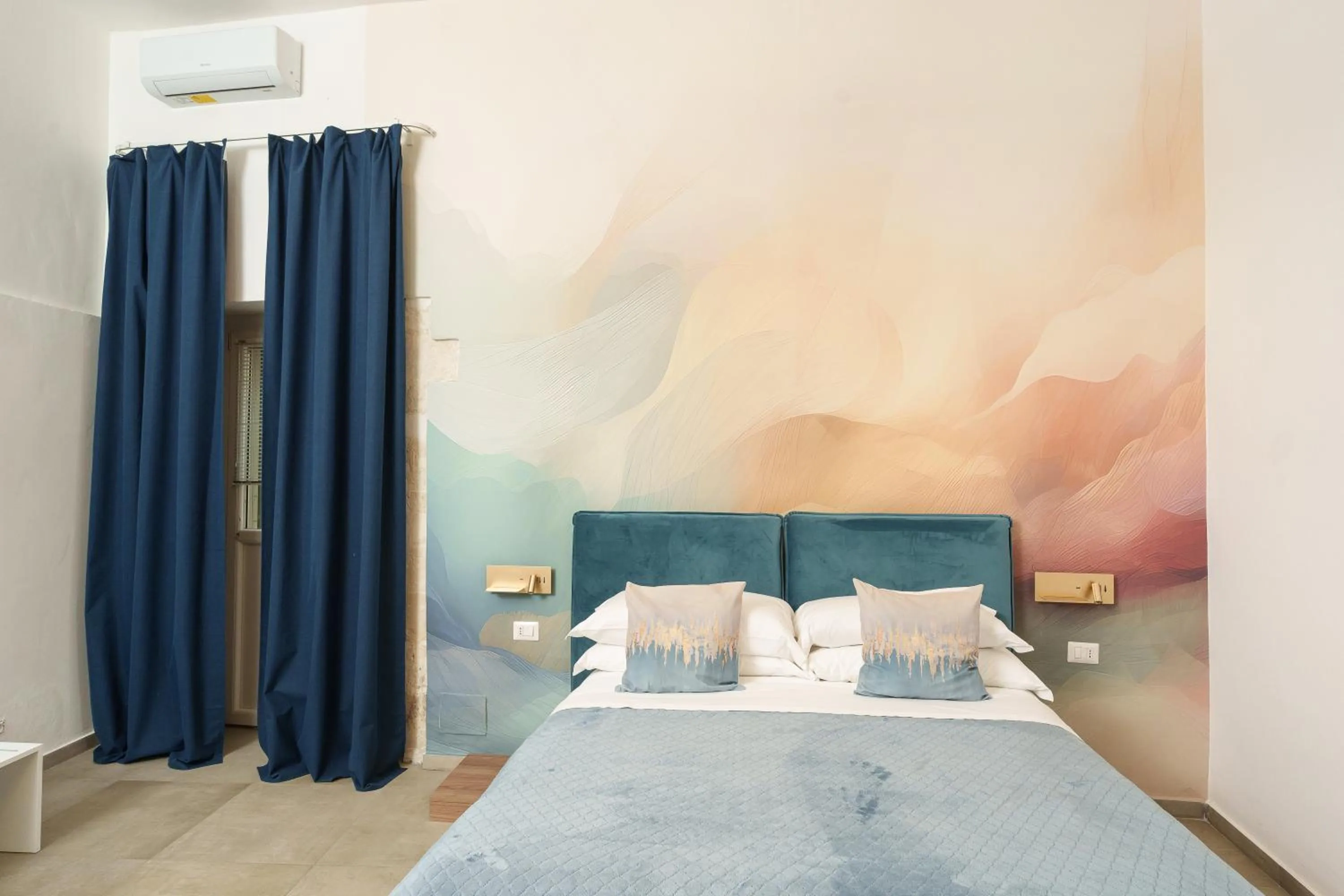 Bed in Ortigia Boutique Palace