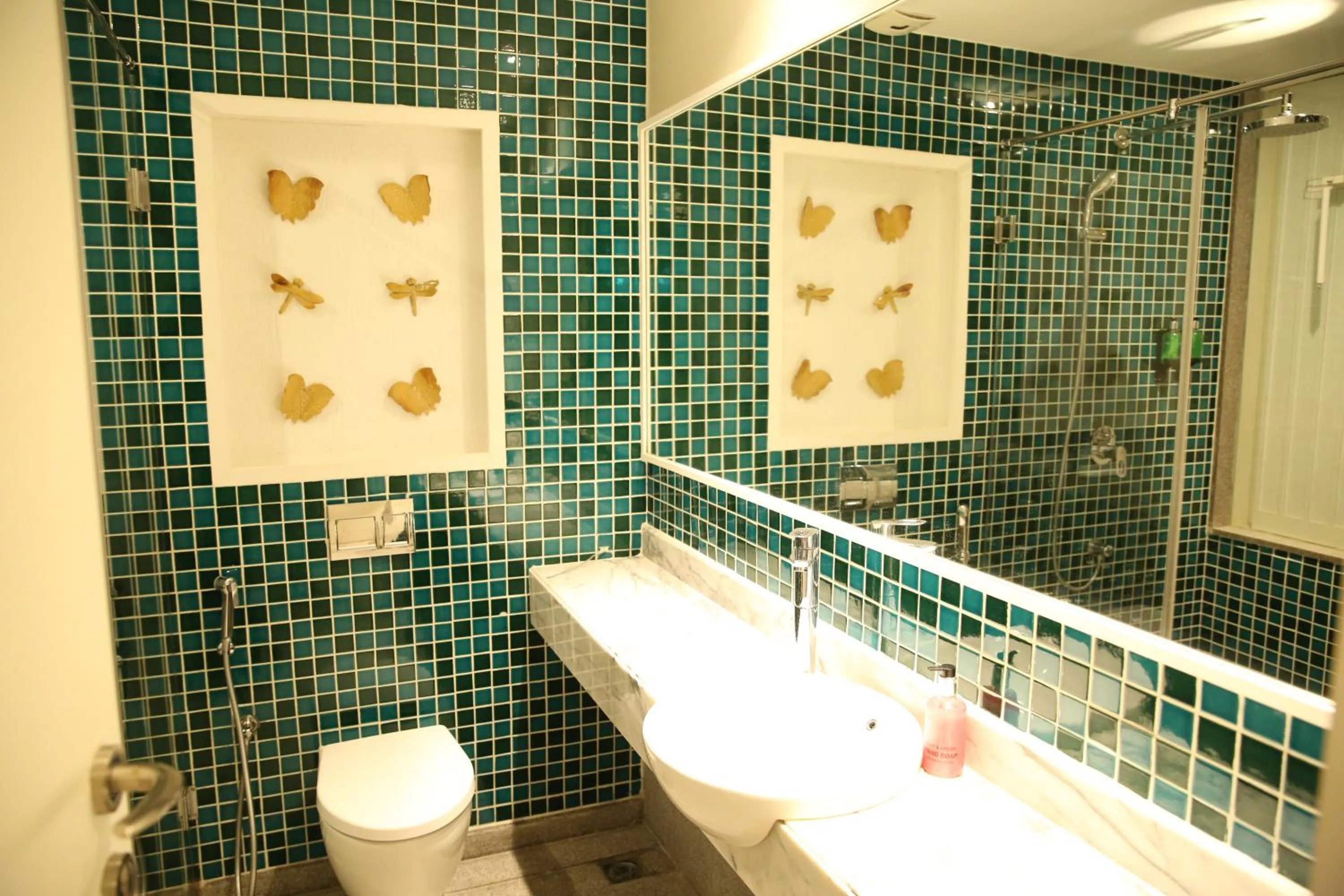 Shower in Villa Donna