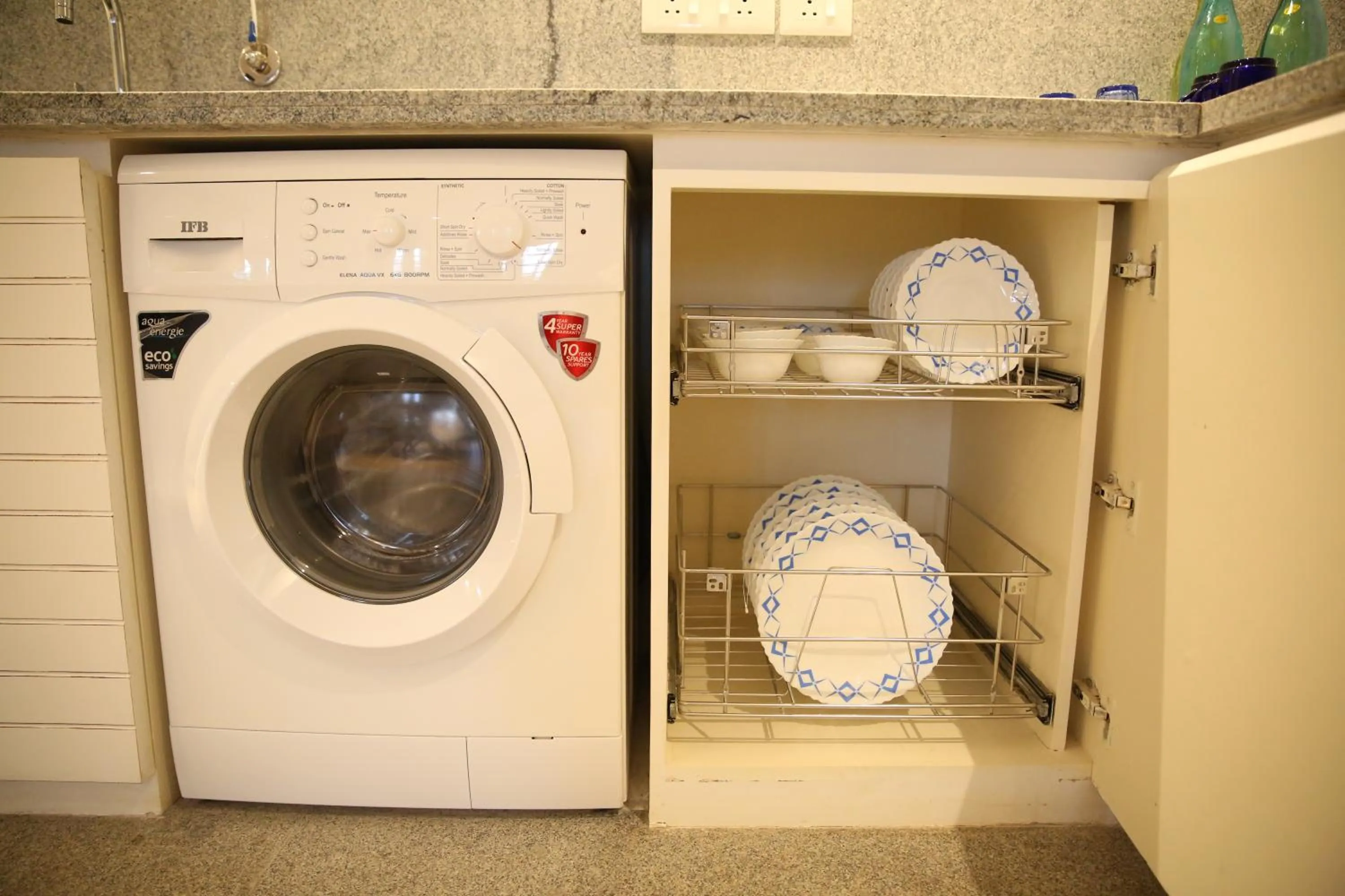 Kitchen or kitchenette in Villa Donna