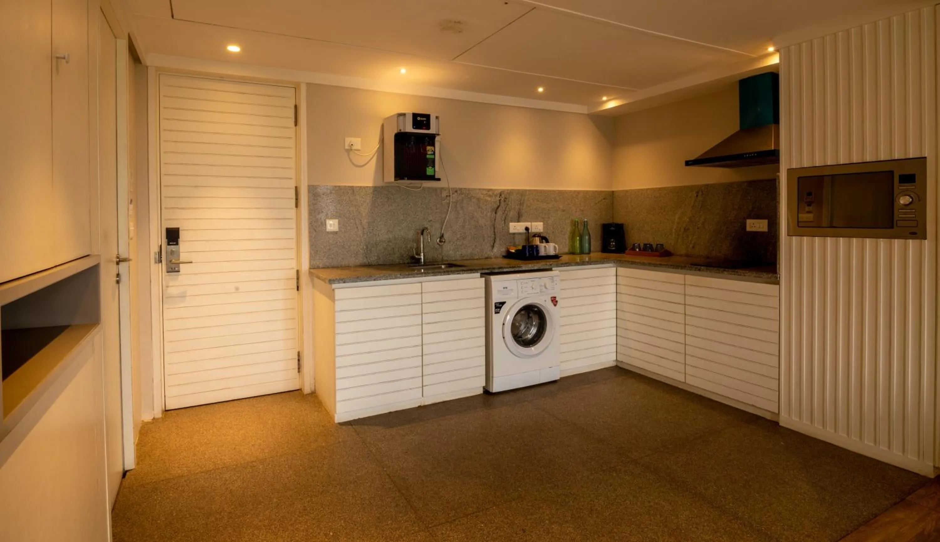 Kitchen or kitchenette in Villa Donna