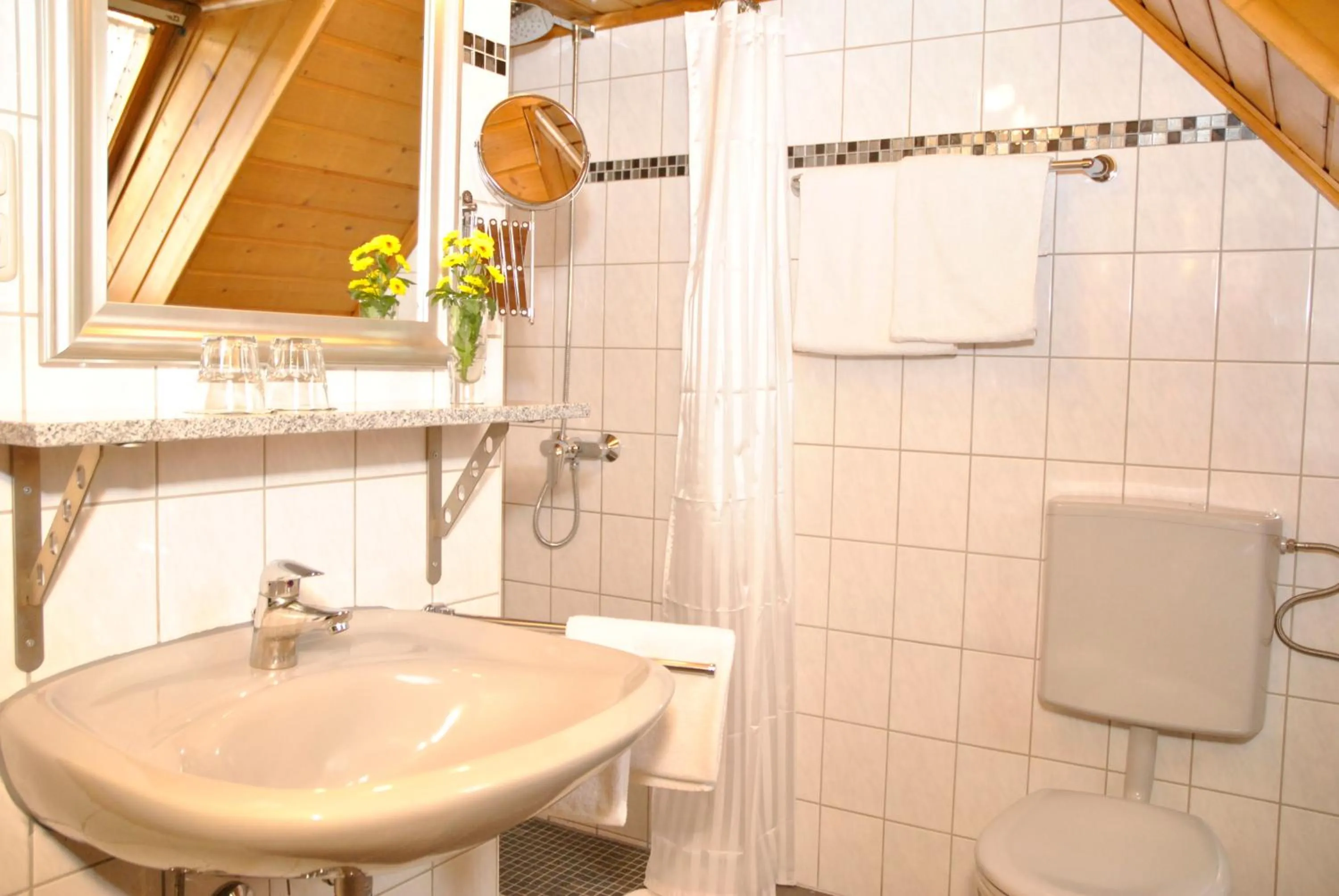 Bathroom in Weingasthof Zum weißen Roß
