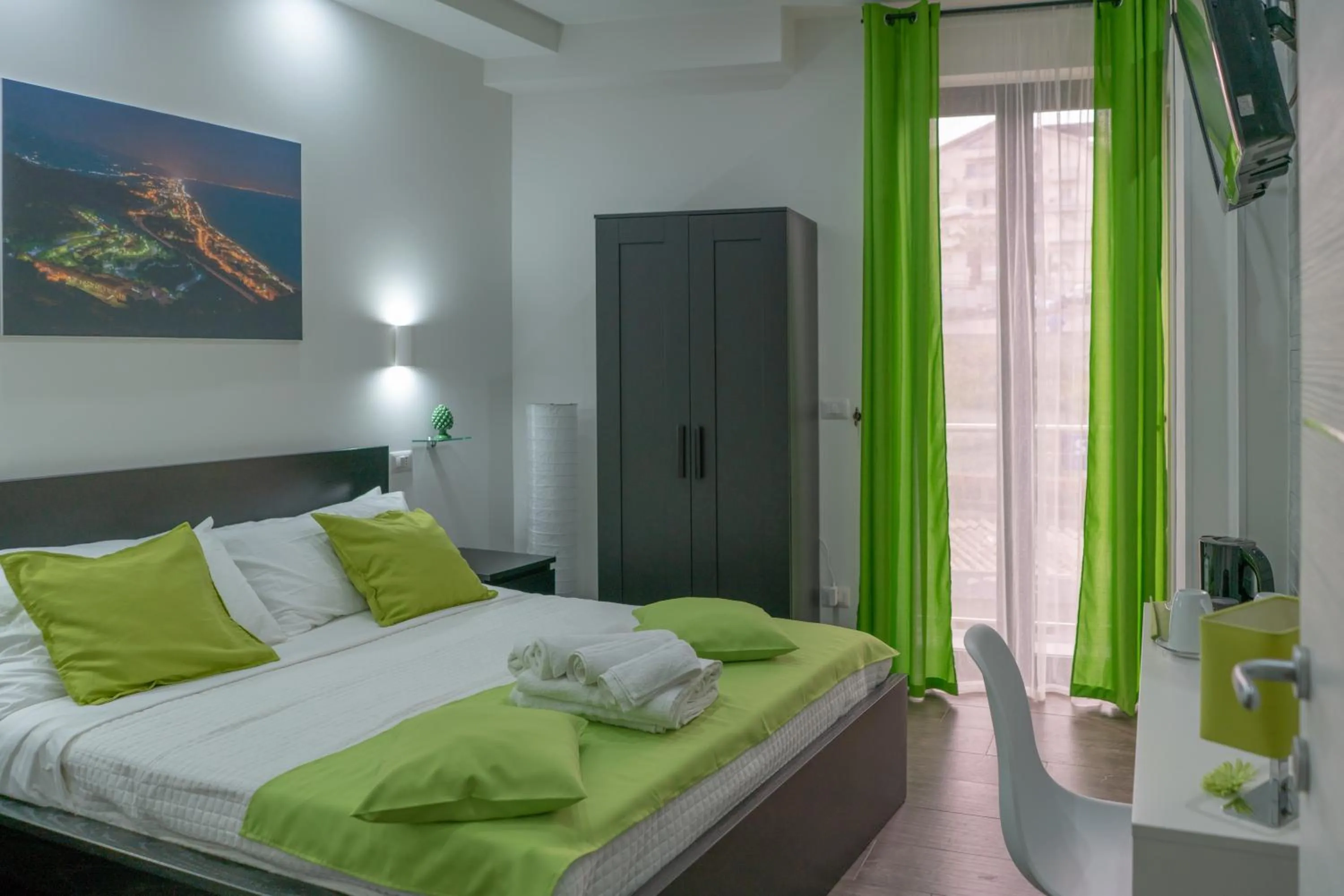 Bed in Marranzanu Rooms