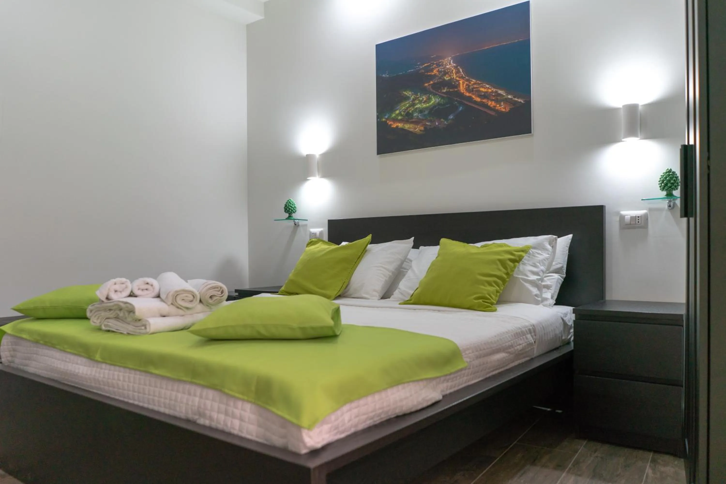 Bed in Marranzanu Rooms