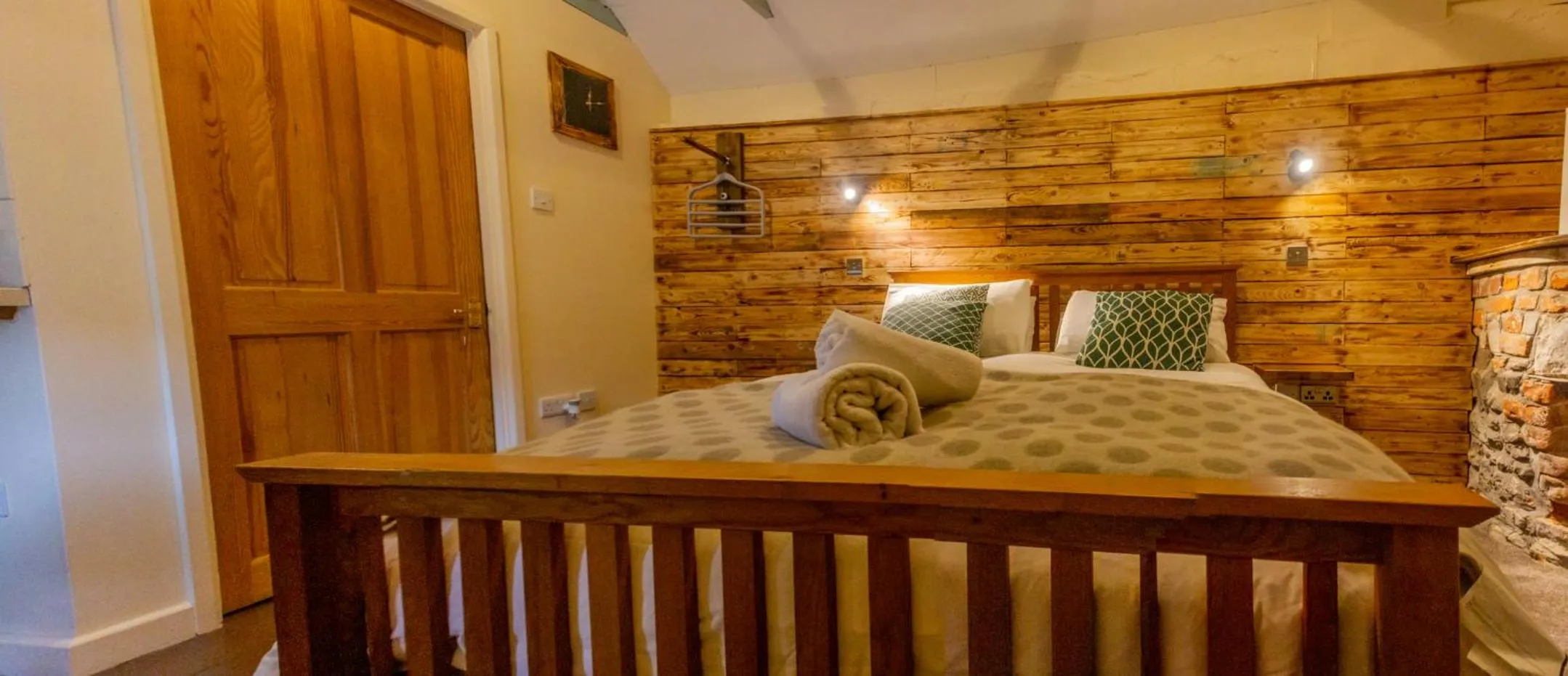 Bed in Hills Farm Stays