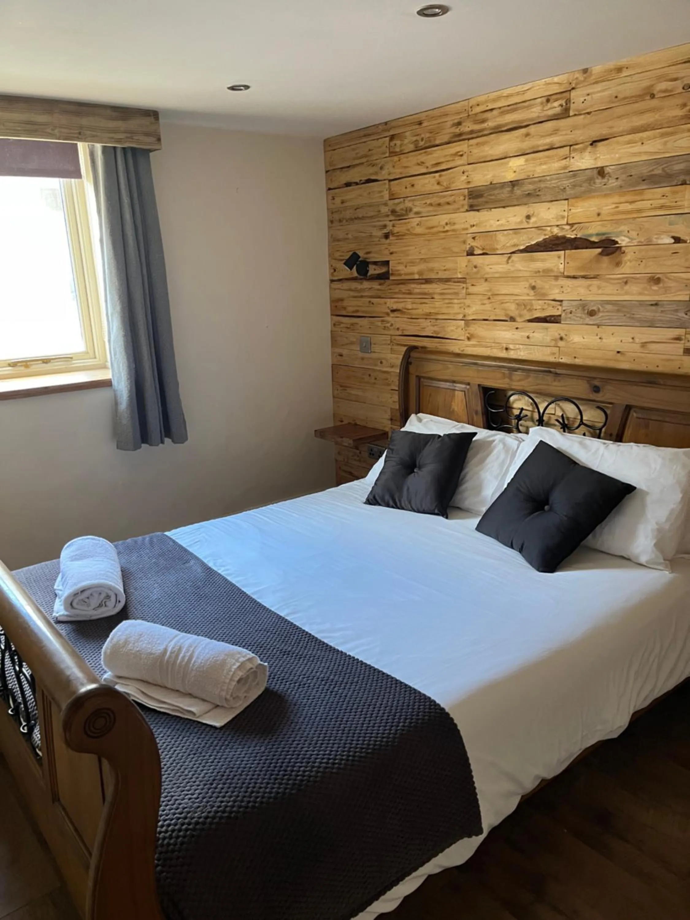 Bed in Hills Farm Stays