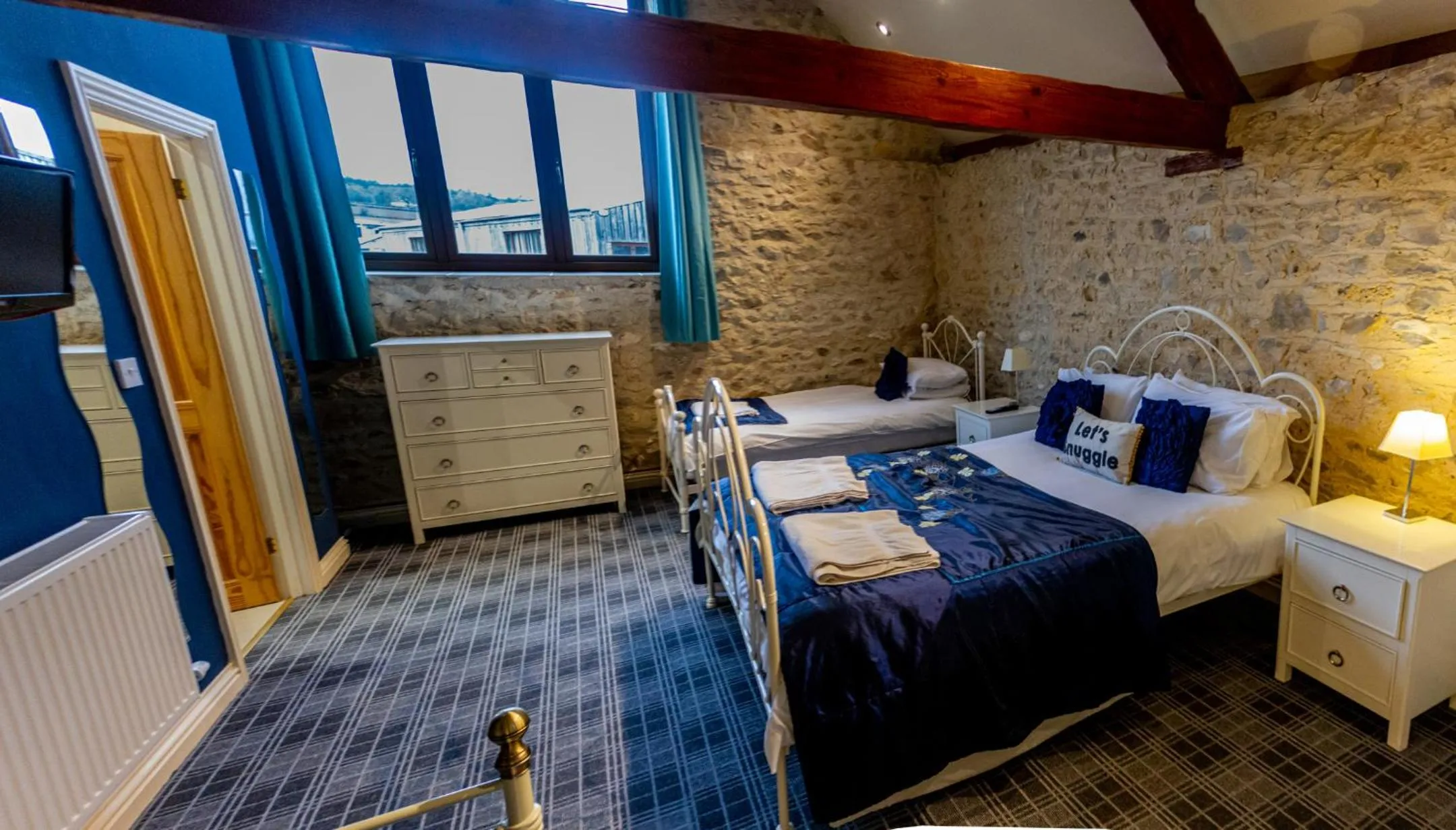 Bedroom, Bed in Hills Farm Stays