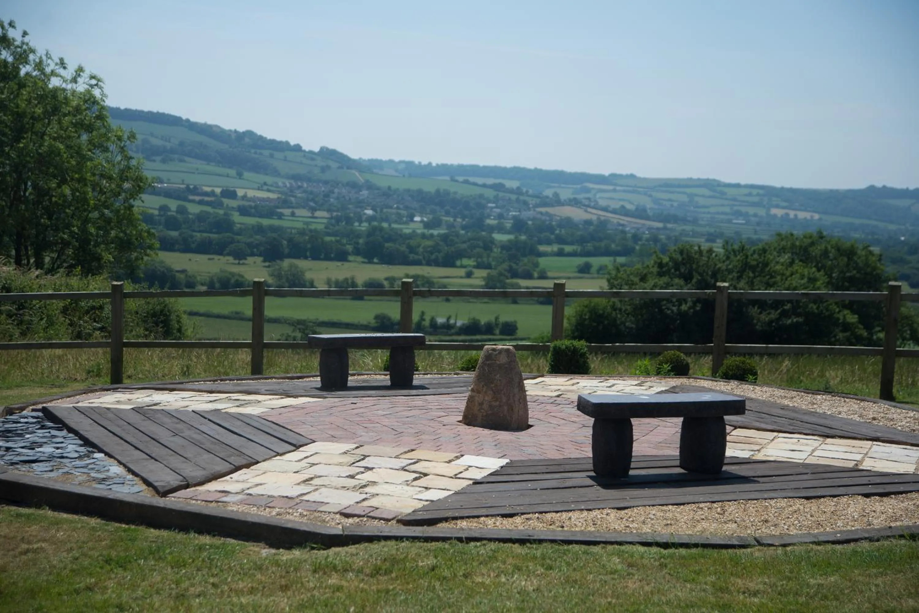 Garden in Hills Farm Stays