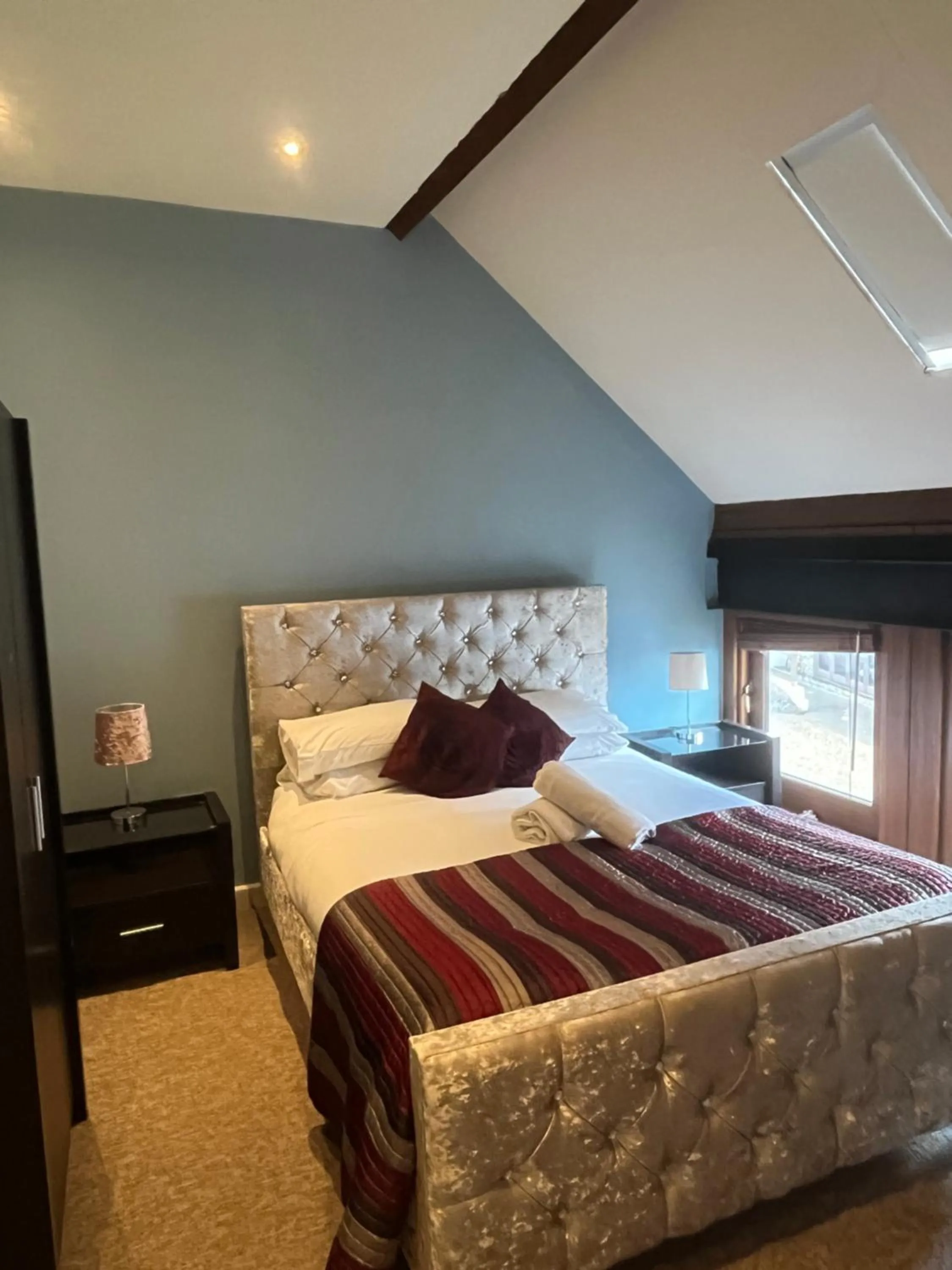Bed in Hills Farm Stays