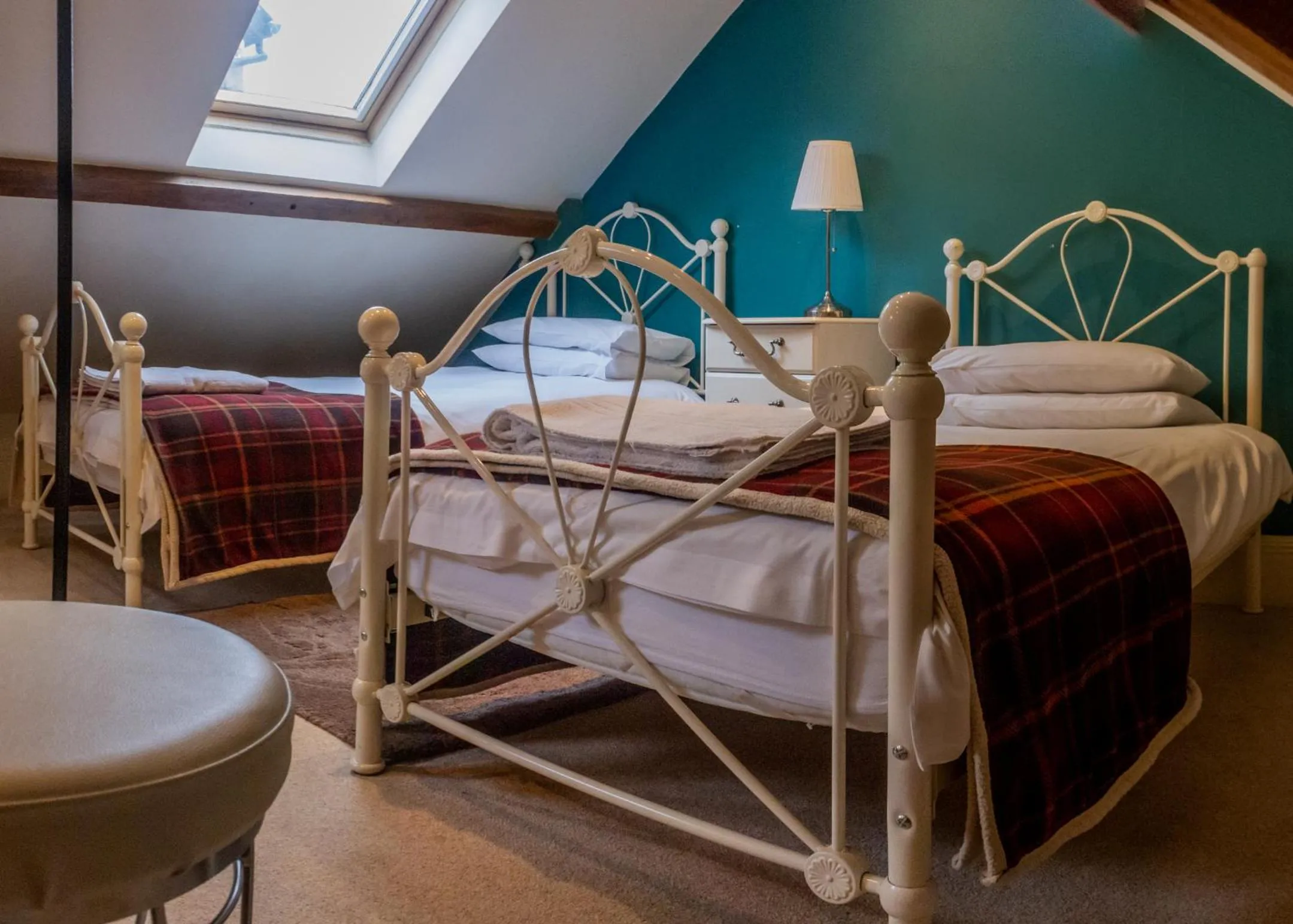 Bed in Hills Farm Stays