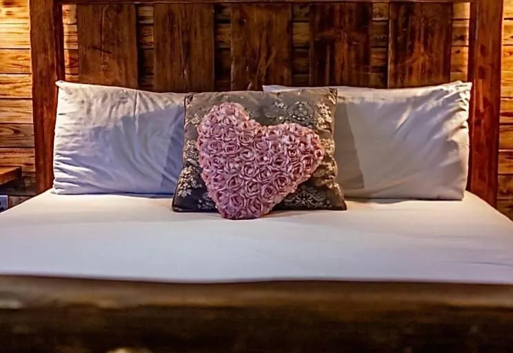 Bed in Hills Farm Stays