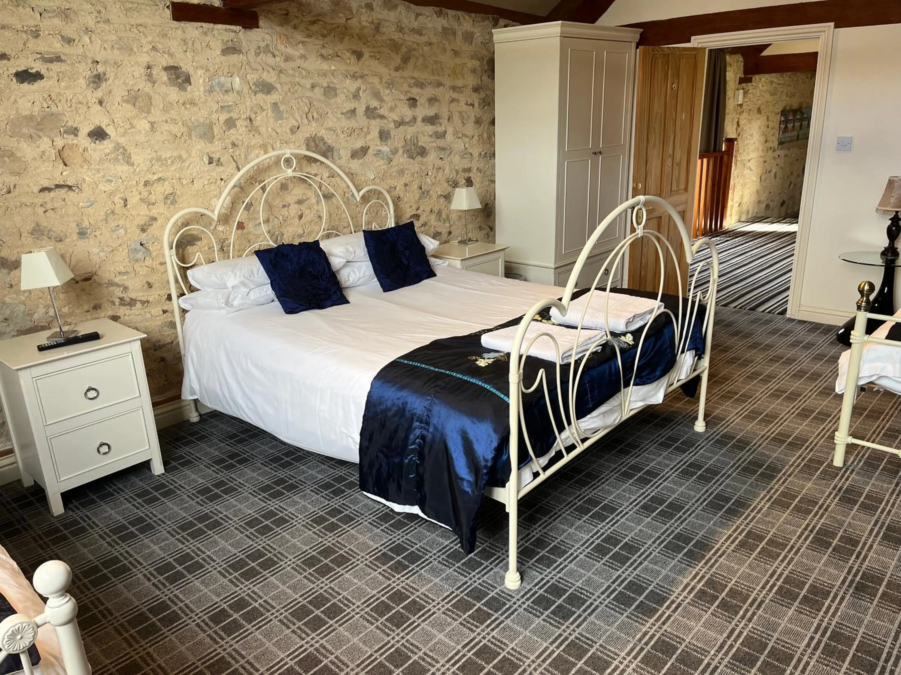 Bed in Hills Farm Stays