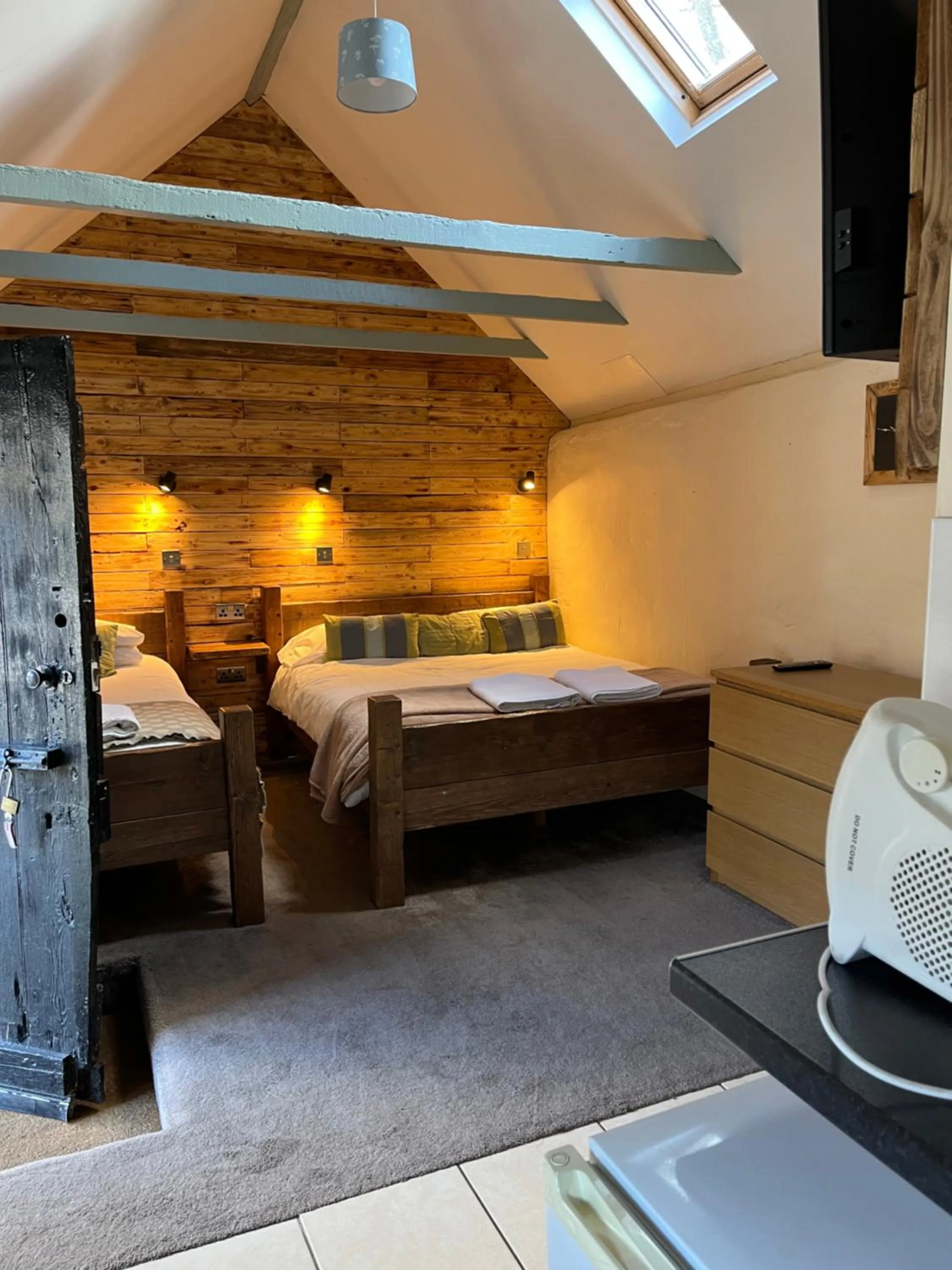 Bed in Hills Farm Stays