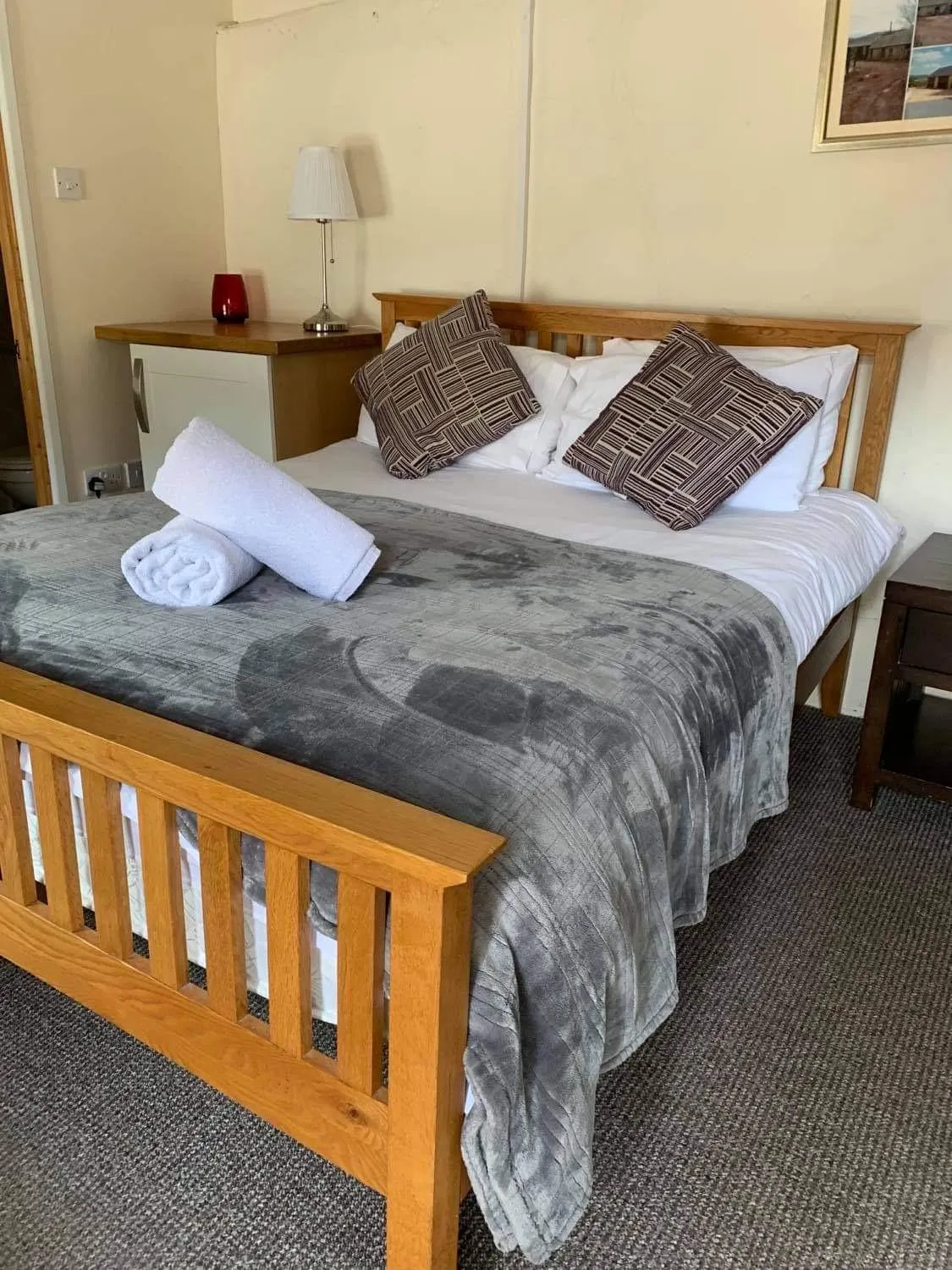 Bed in Hills Farm Stays