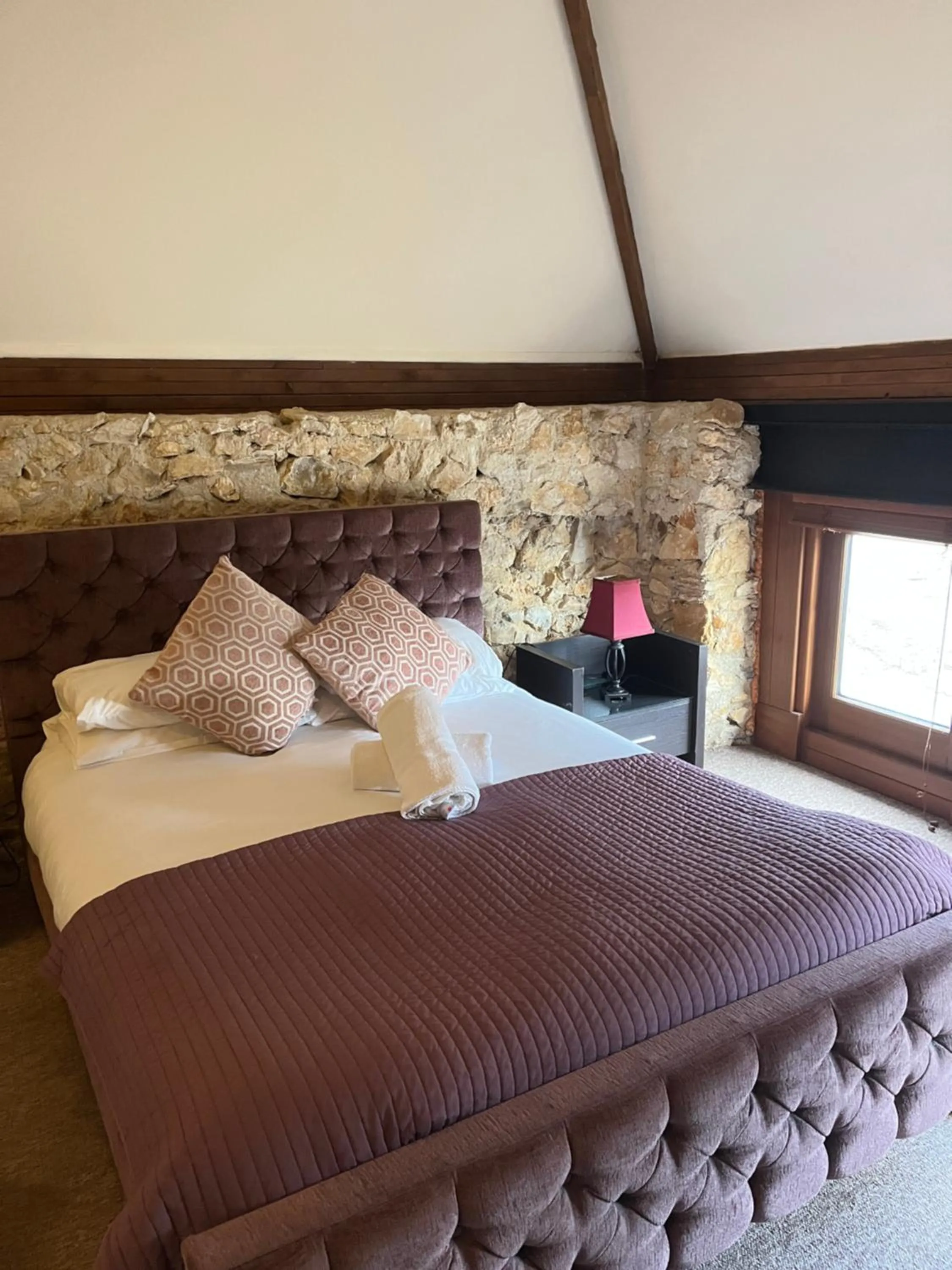Bed in Hills Farm Stays