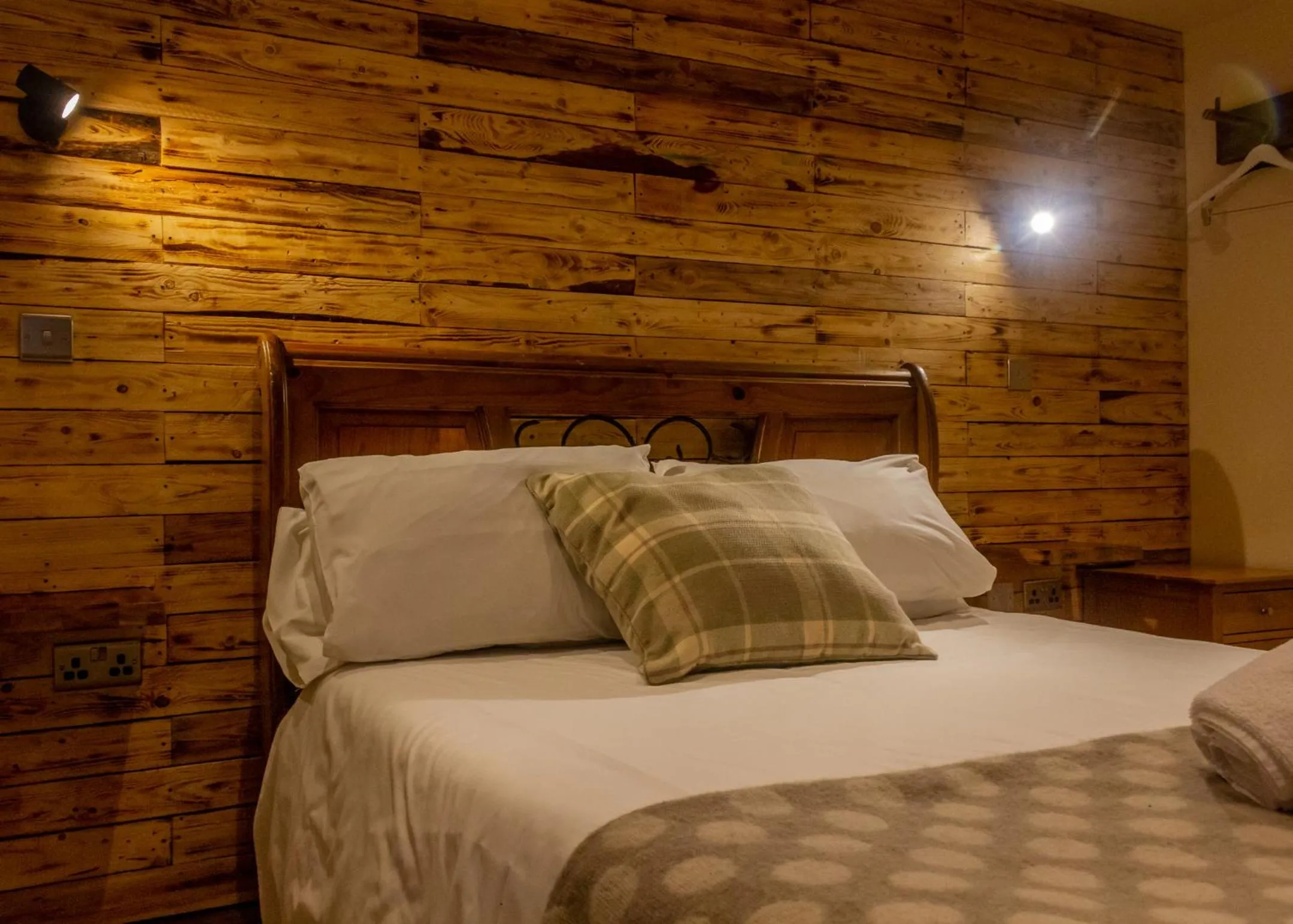 Bed in Hills Farm Stays
