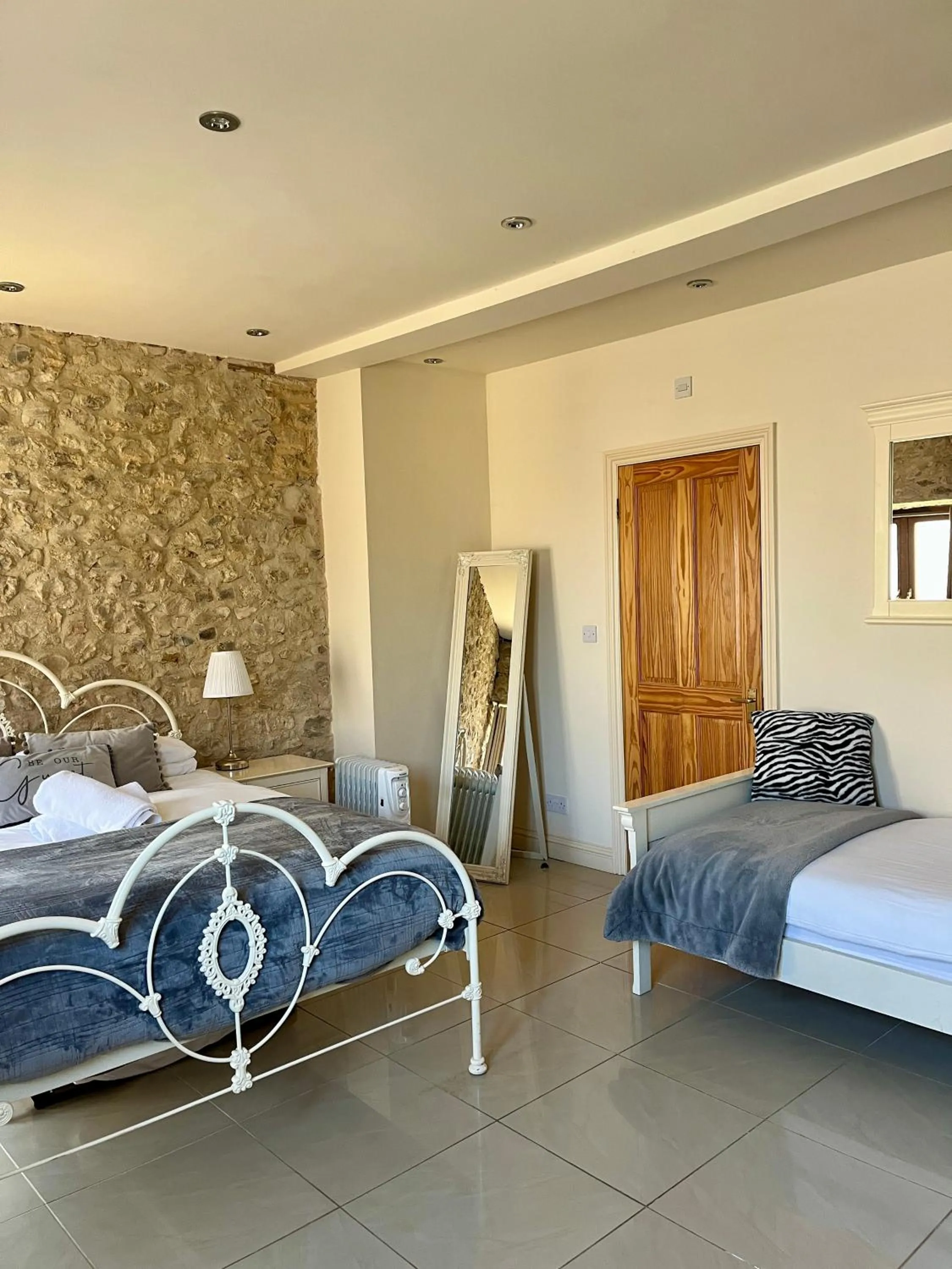 Bed in Hills Farm Stays