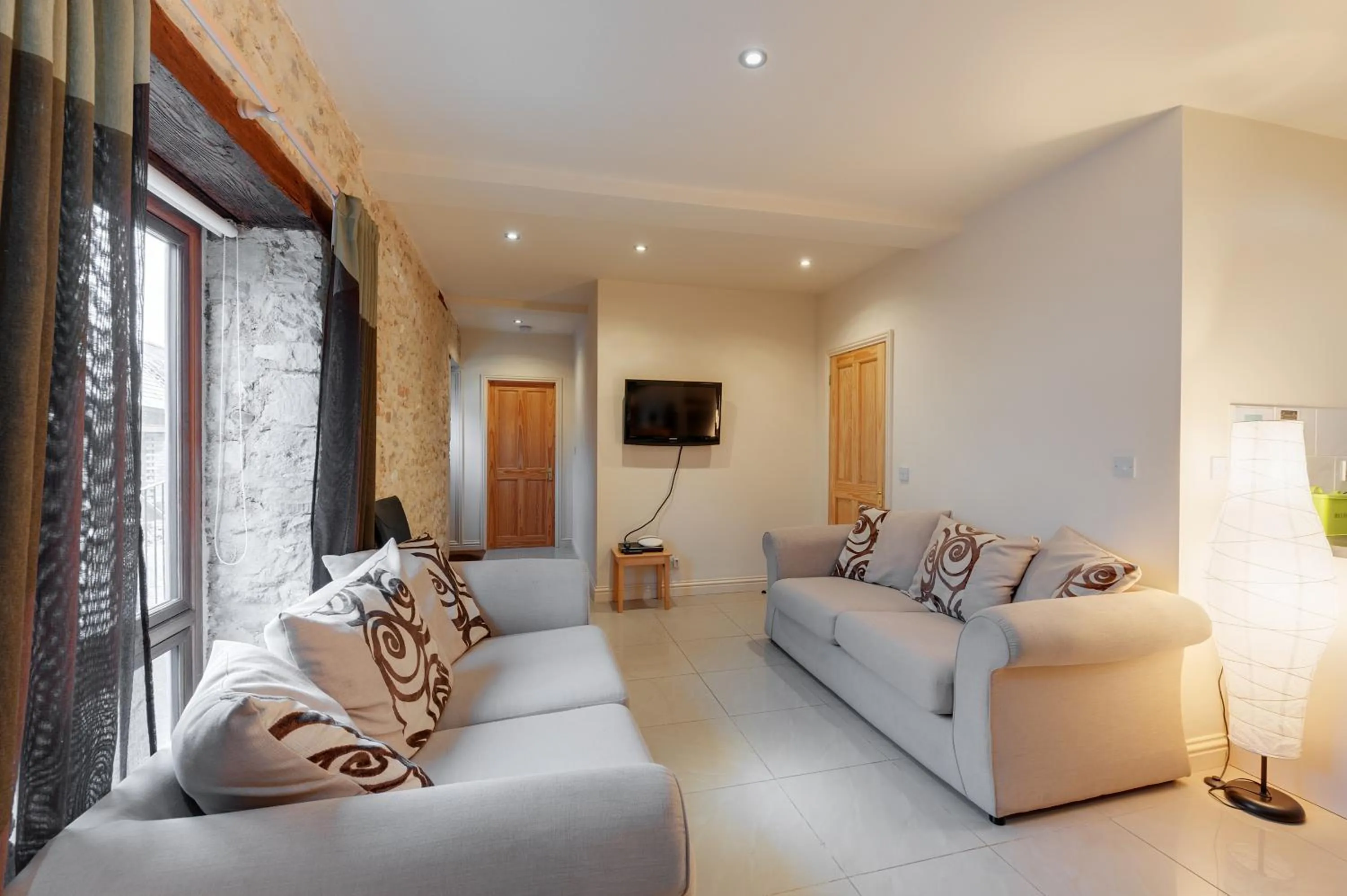 Living room in Hills Farm Stays