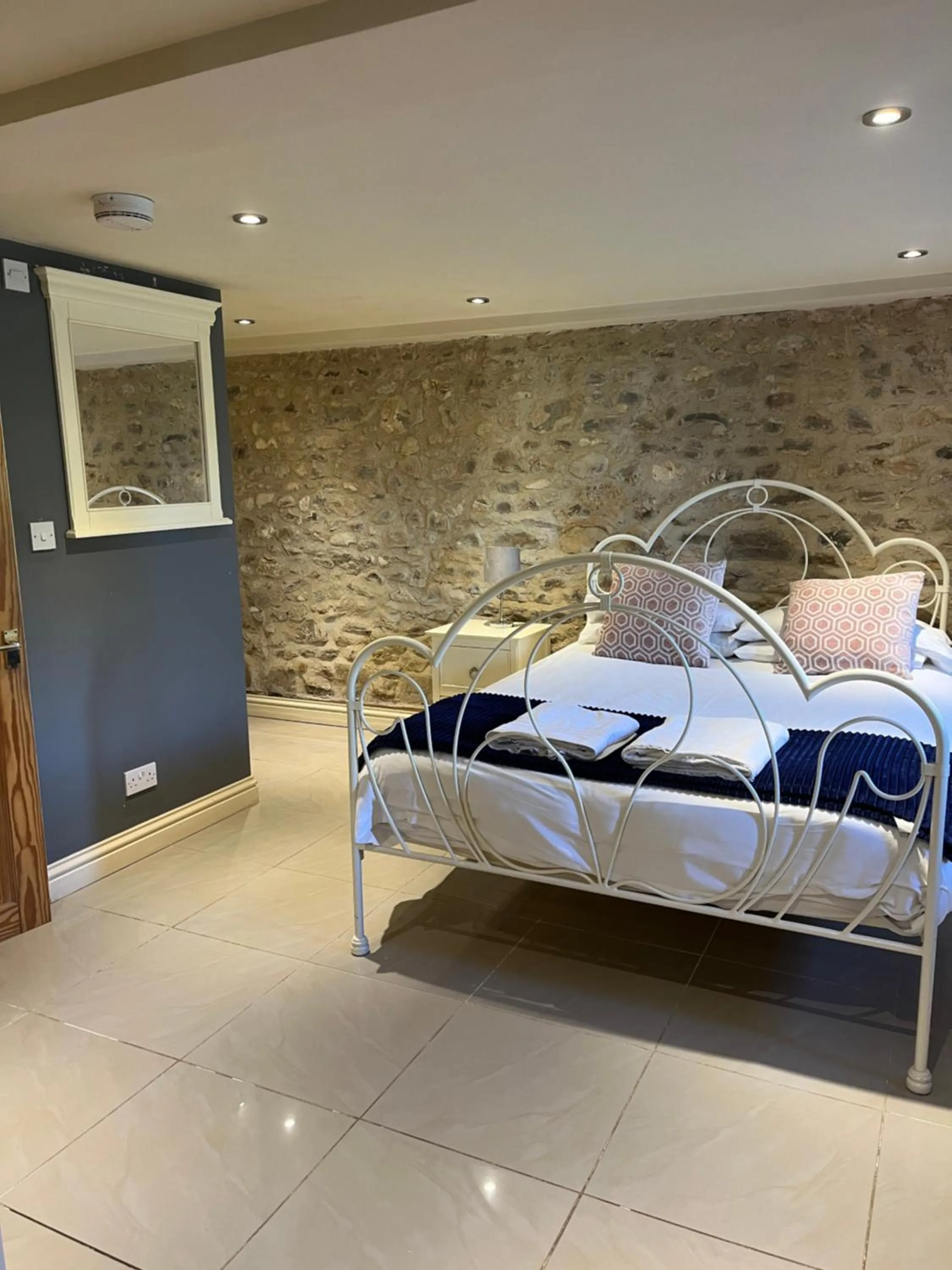 Bed in Hills Farm Stays