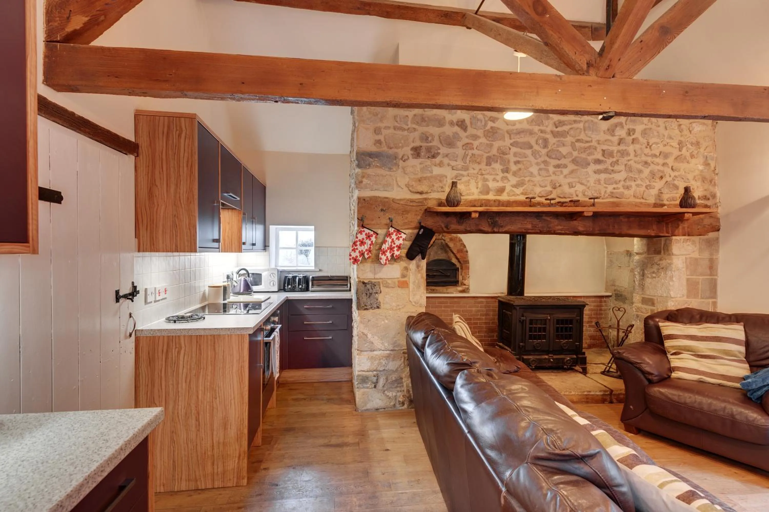 Living room in Hills Farm Stays