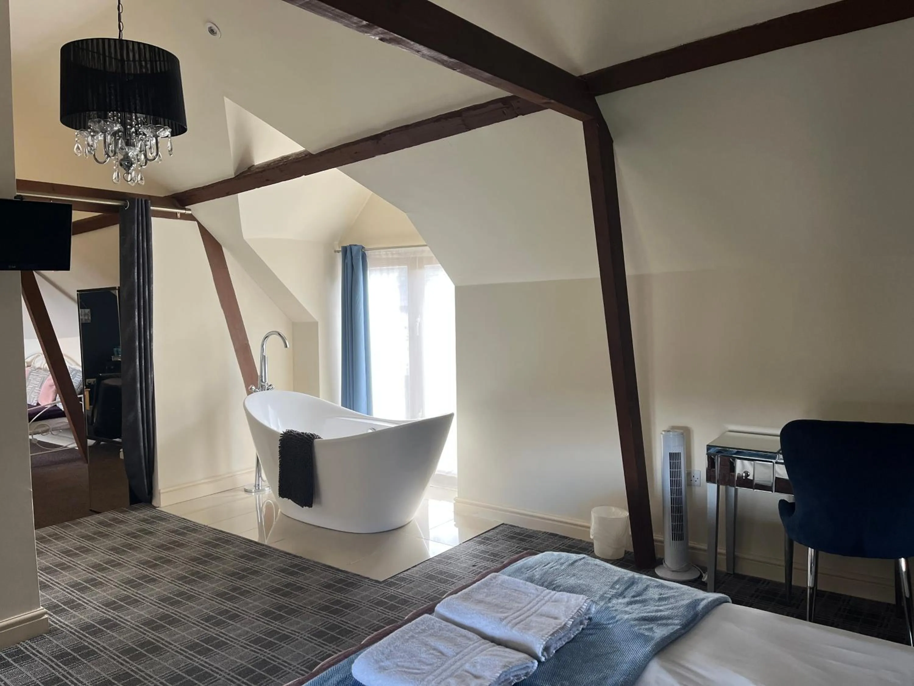 Bed in Hills Farm Stays
