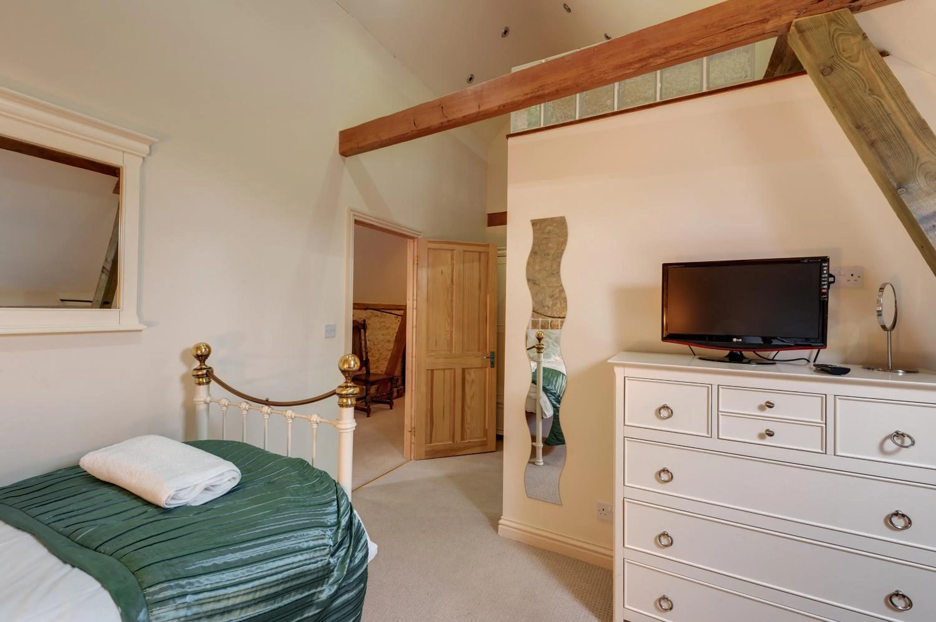 Bedroom, Bed in Hills Farm Stays