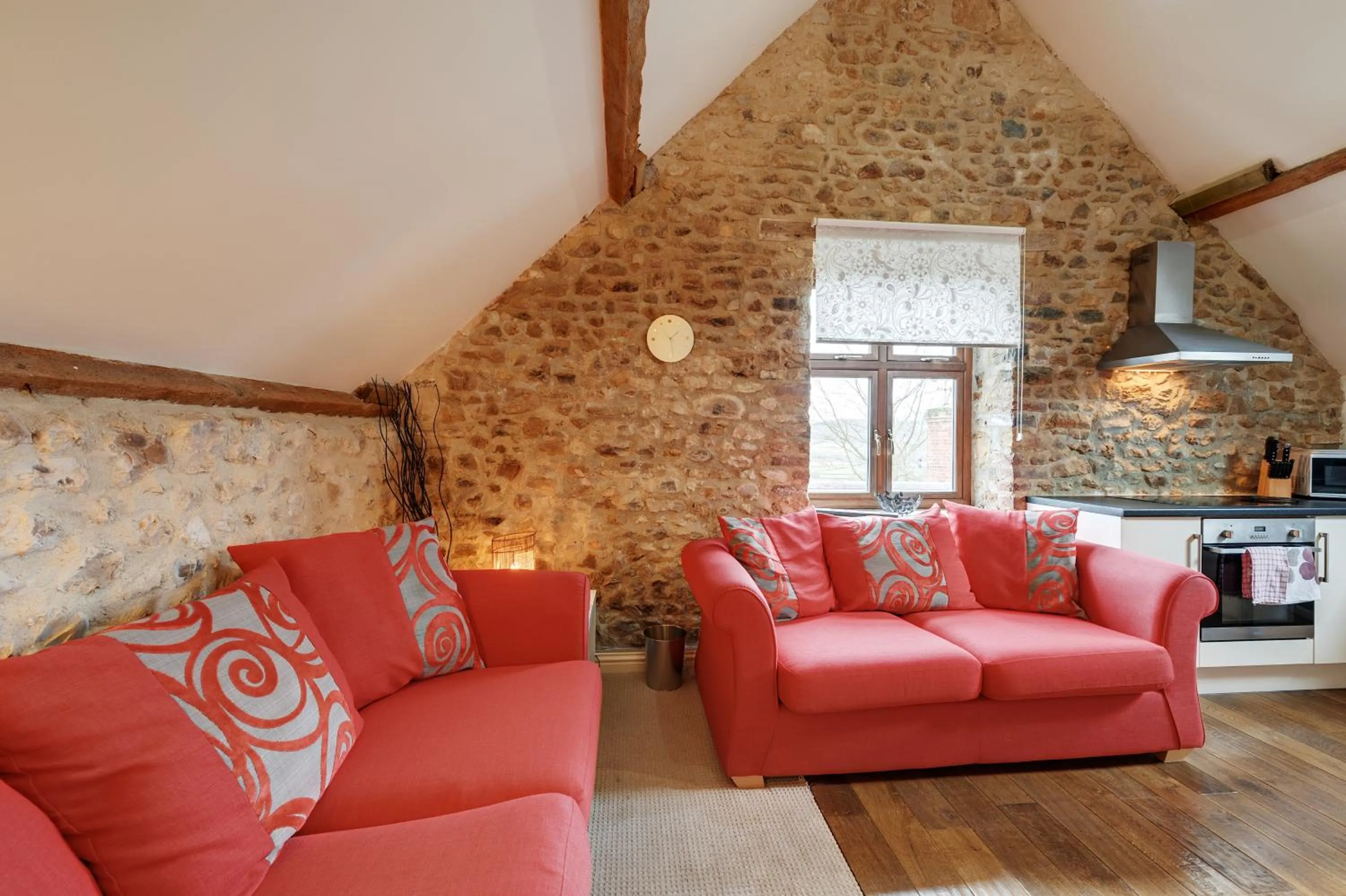 Living room in Hills Farm Stays