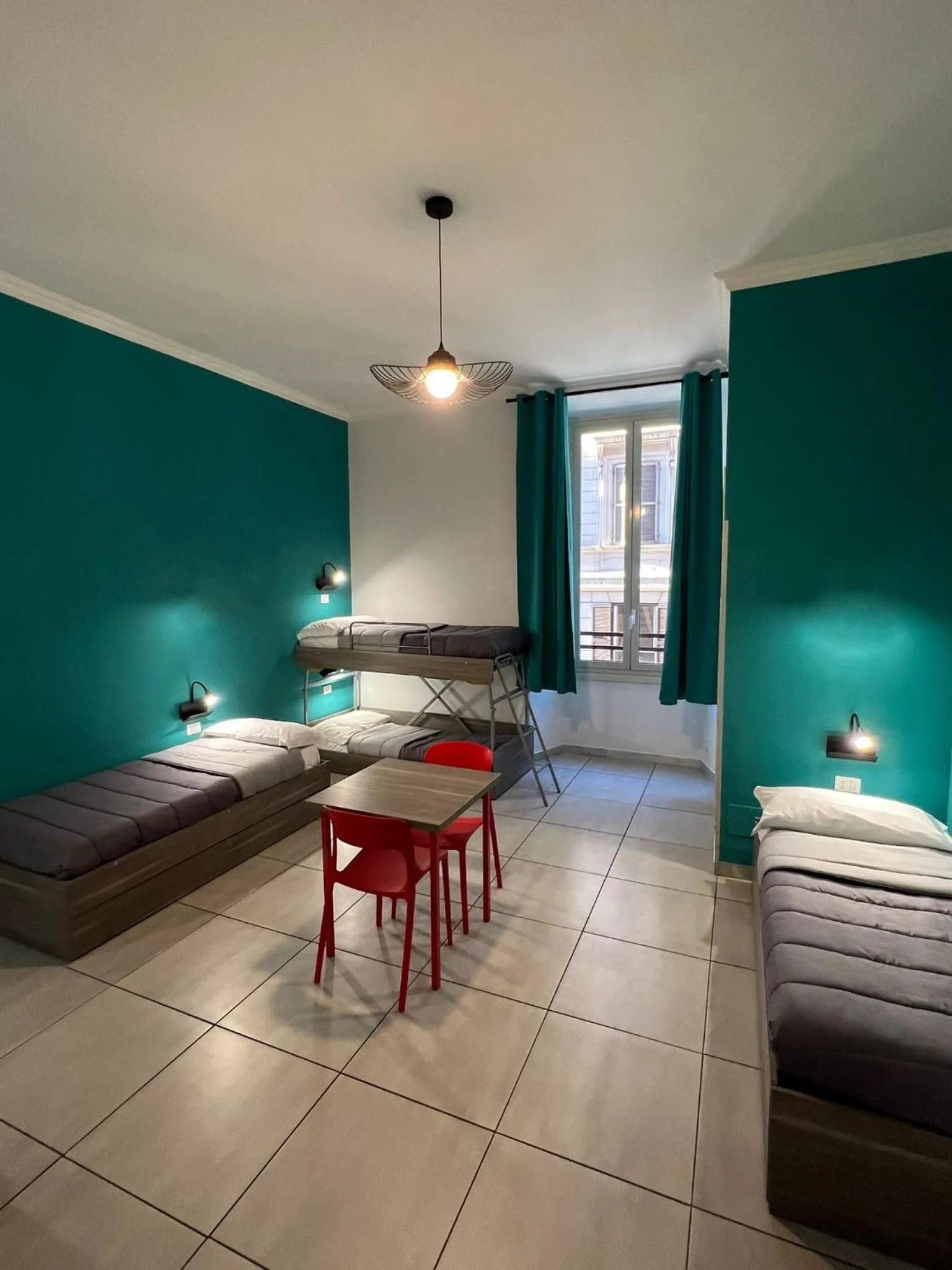 Bedroom, Bed in Palladini Rome