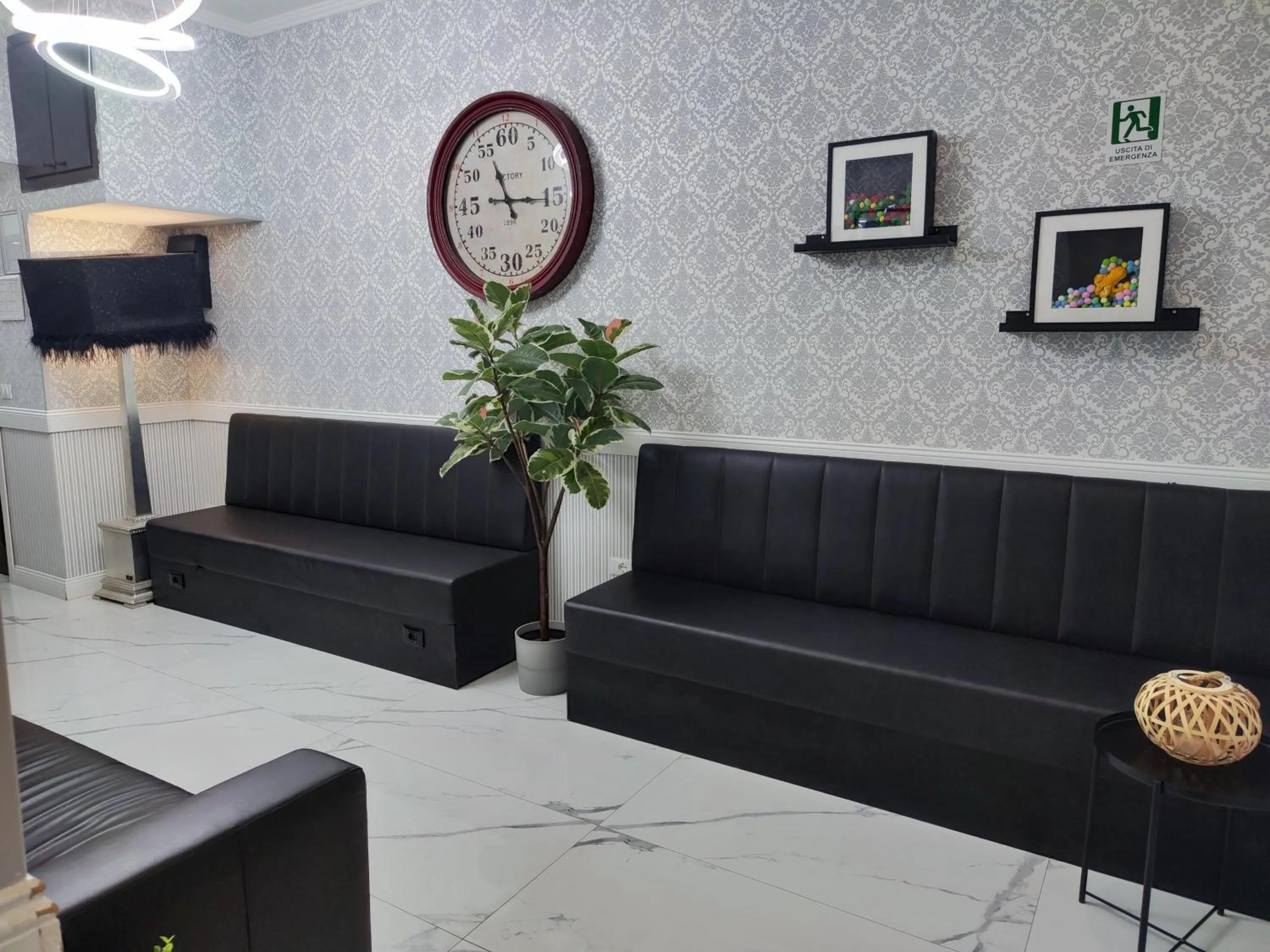 Seating area in Palladini Rome