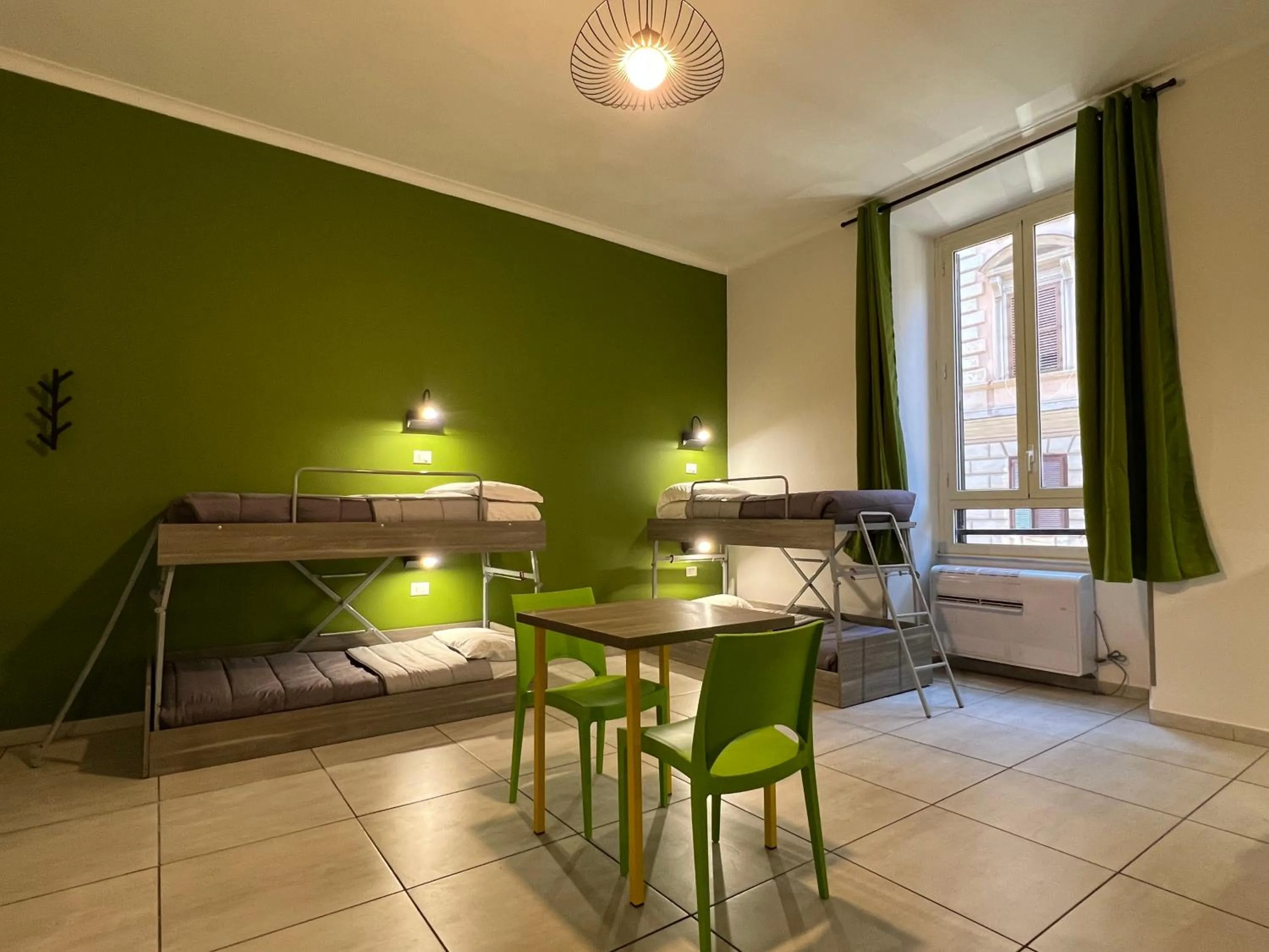 Bedroom in Palladini Rome