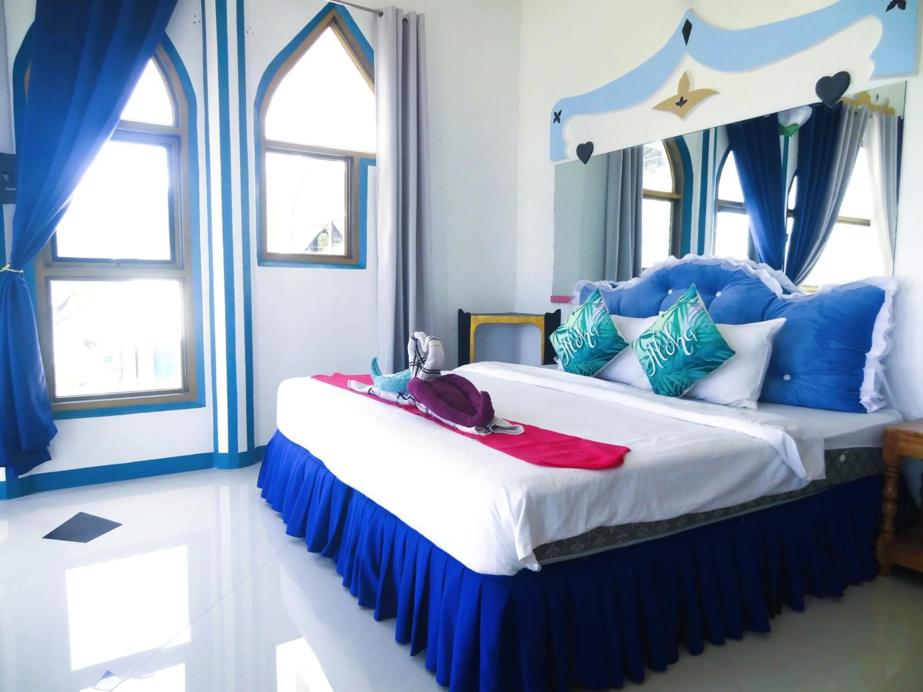 Bed in MG Chateau Resort