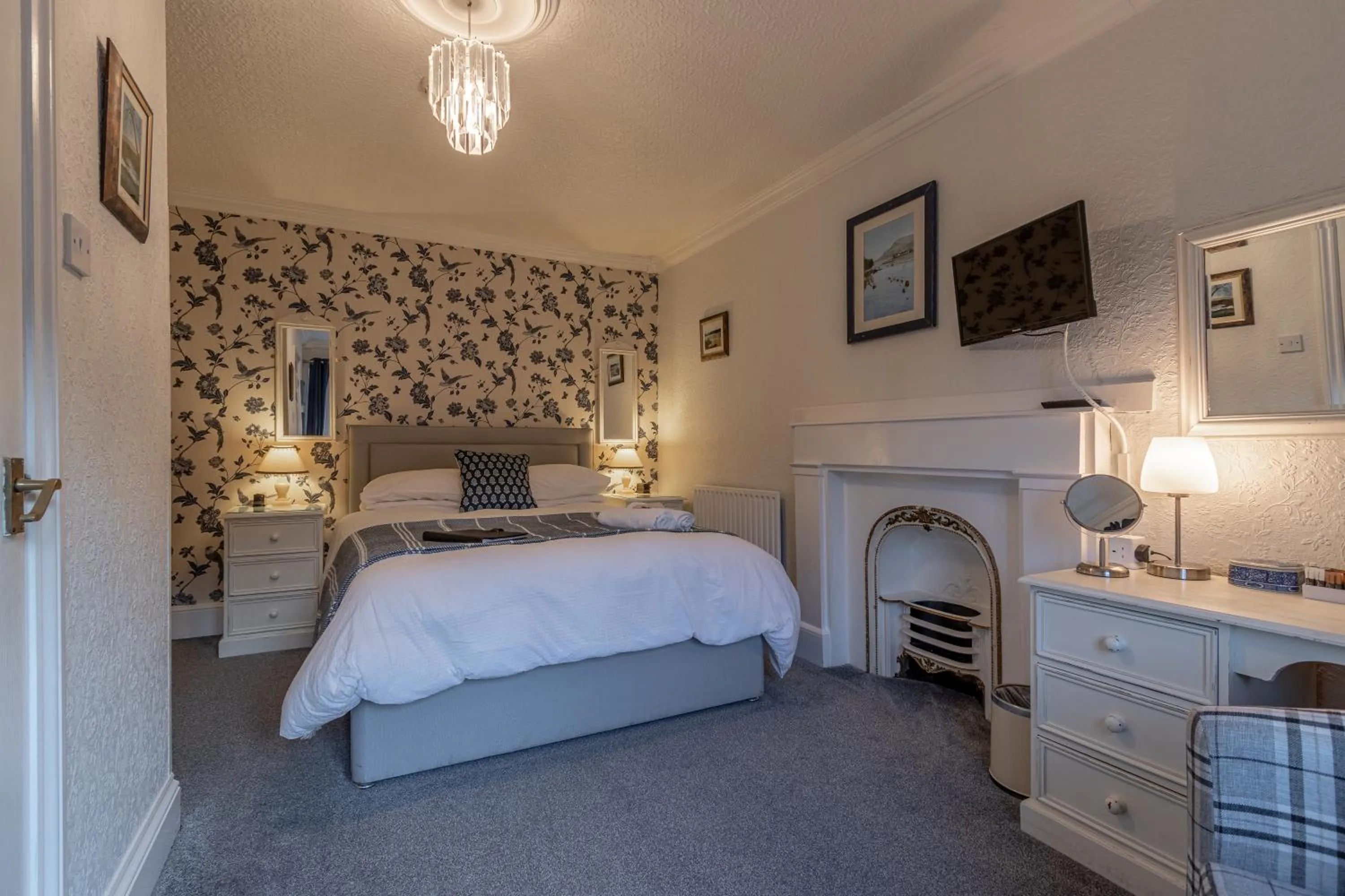 Bed in Glyntwrog House