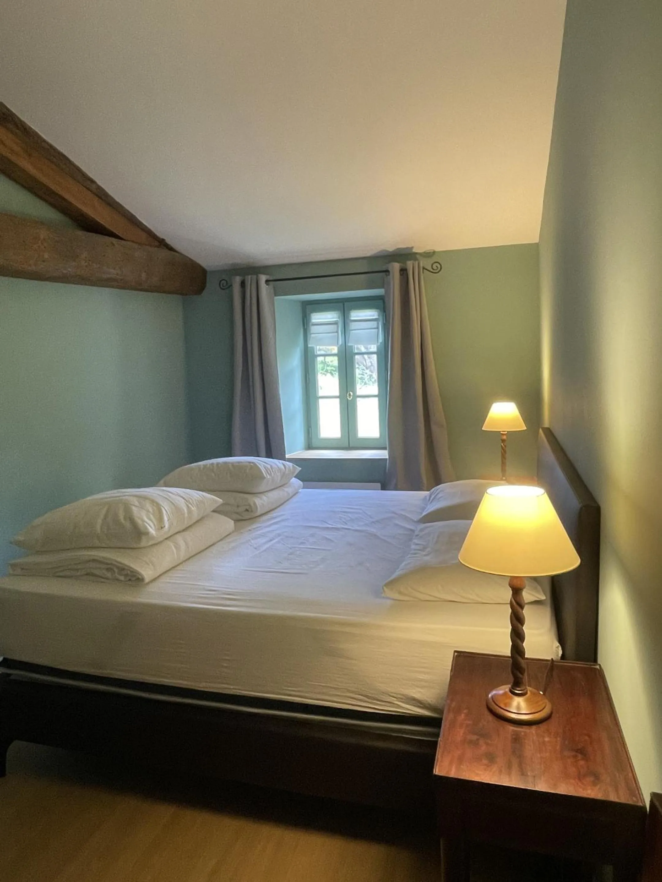 Bedroom, Bed in Chateau de la Vieille Chapelle