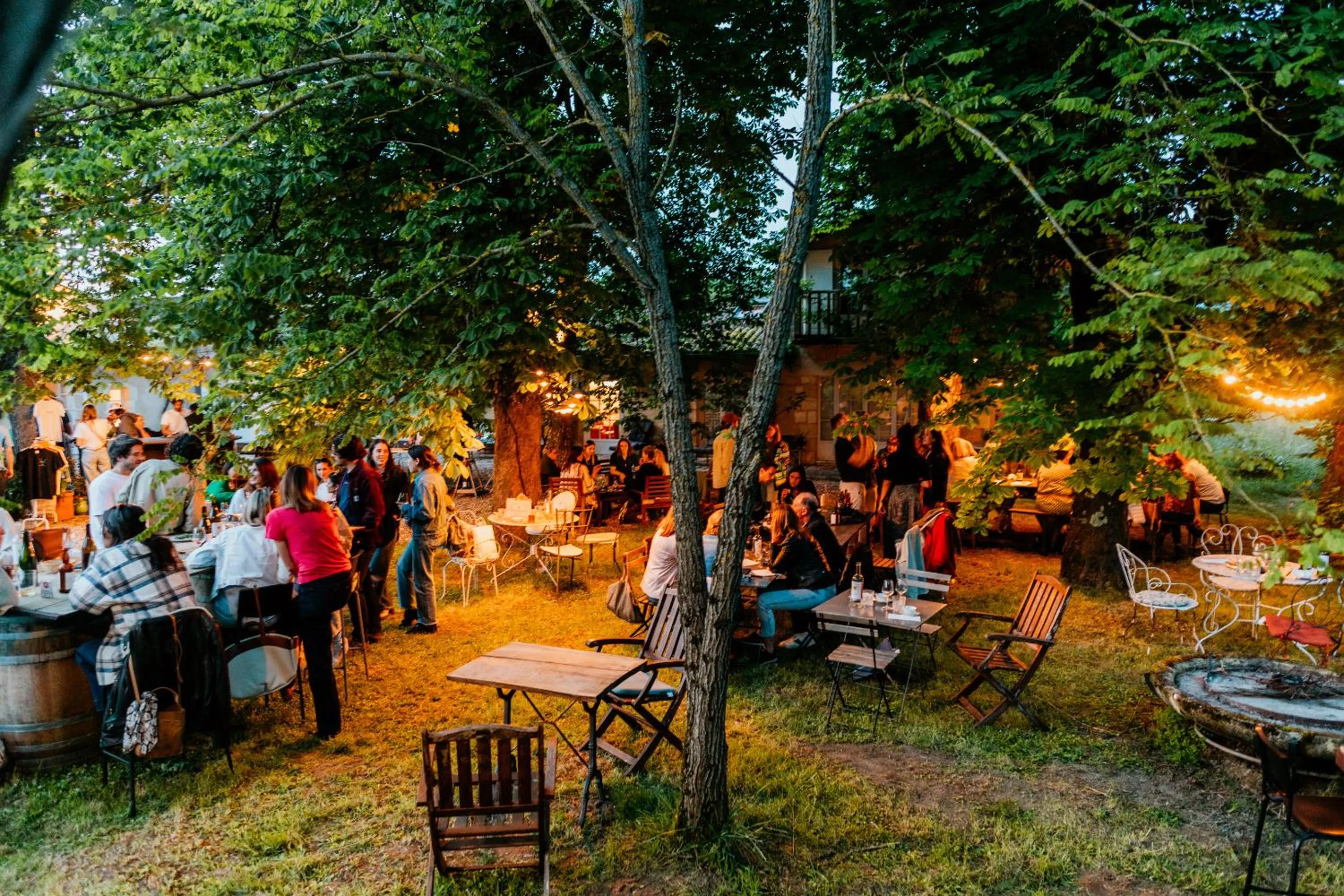 Patio in Chateau de la Vieille Chapelle