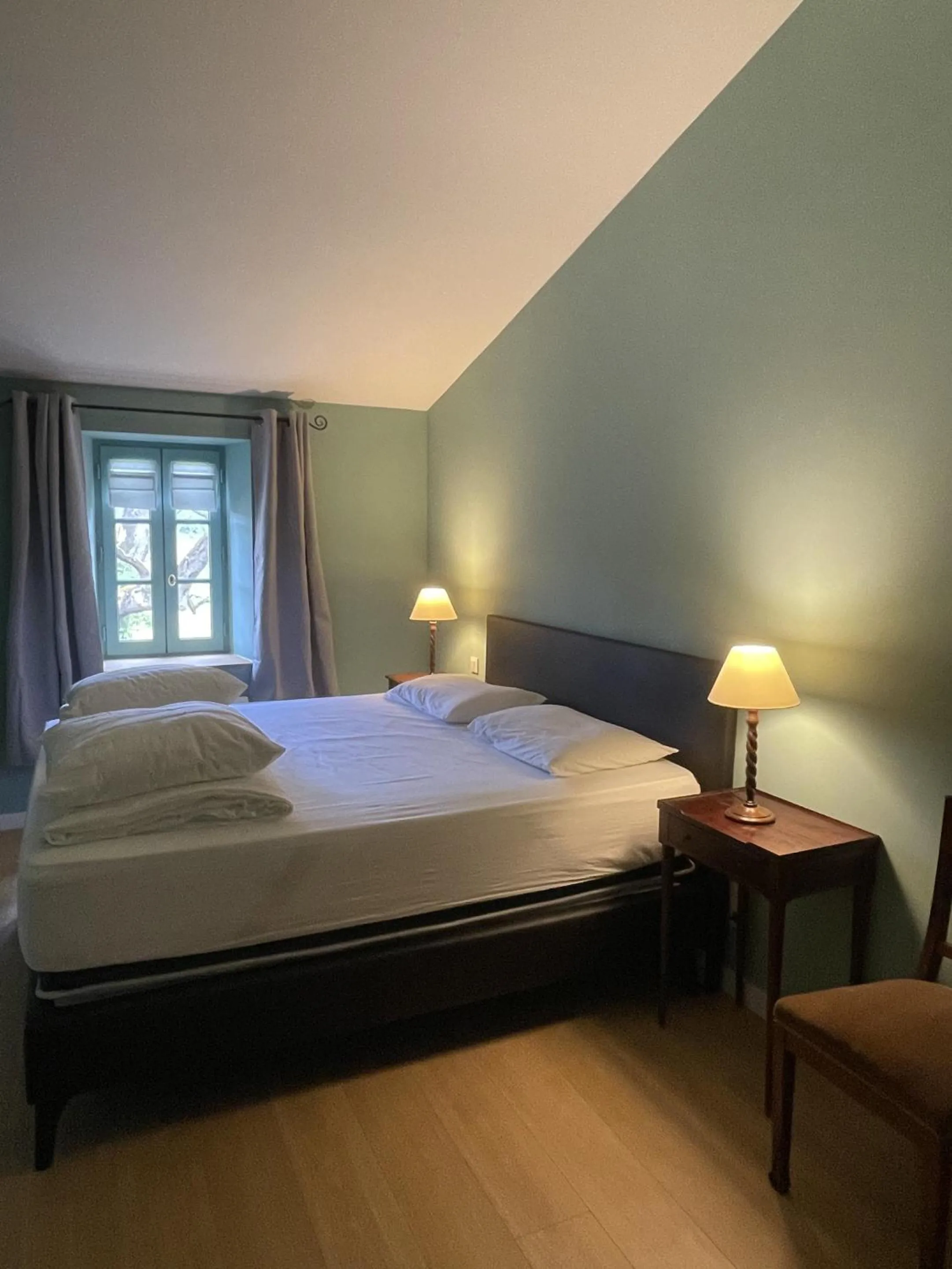Bedroom, Bed in Chateau de la Vieille Chapelle