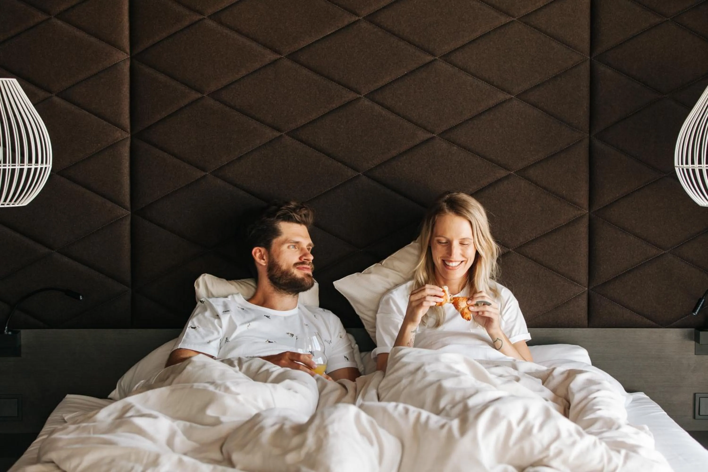 People, Bed in ADLERS Hotel Innsbruck